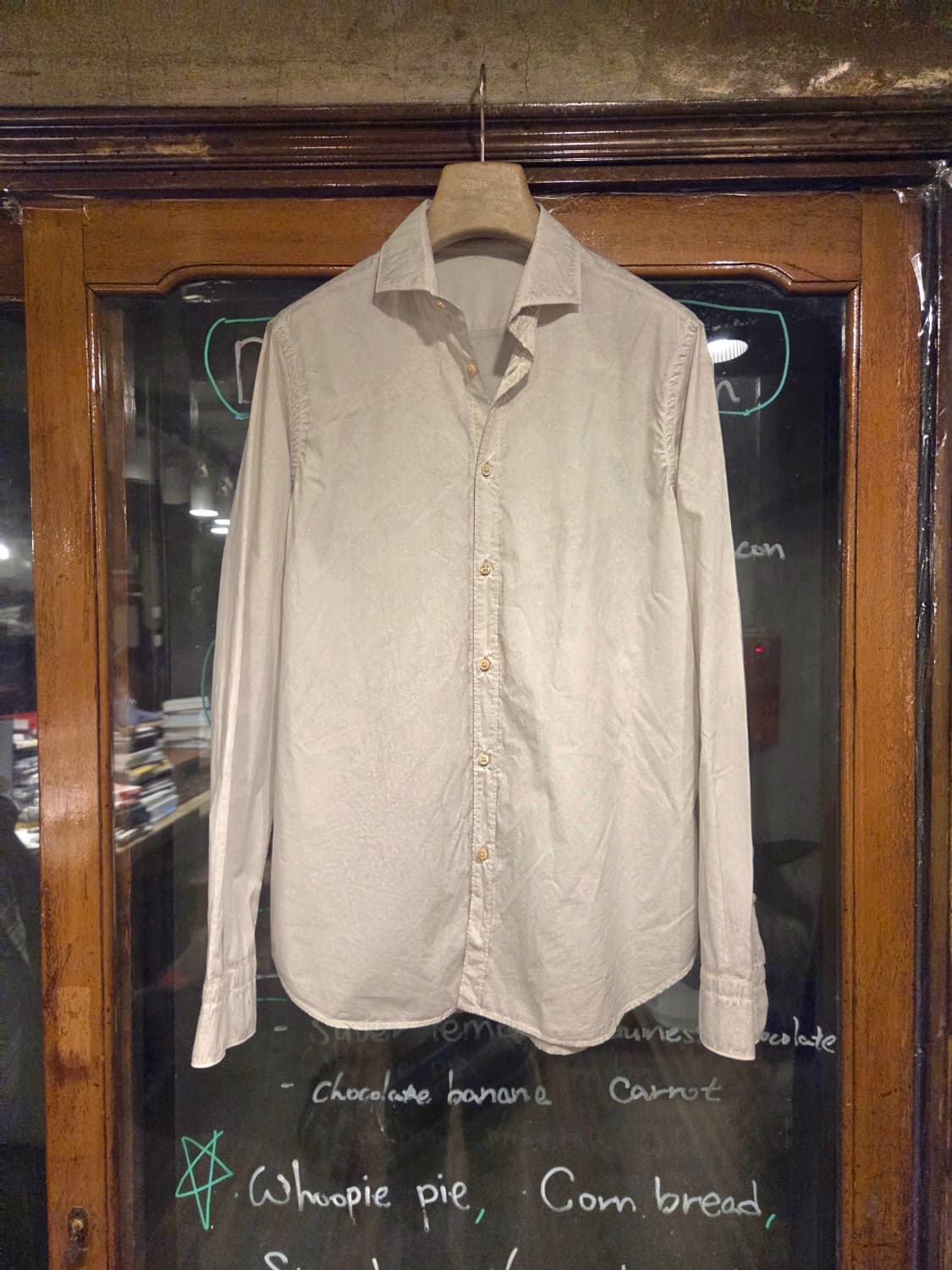 이탈리아 브랜드 알테아 화이트셔츠 상품이미지1