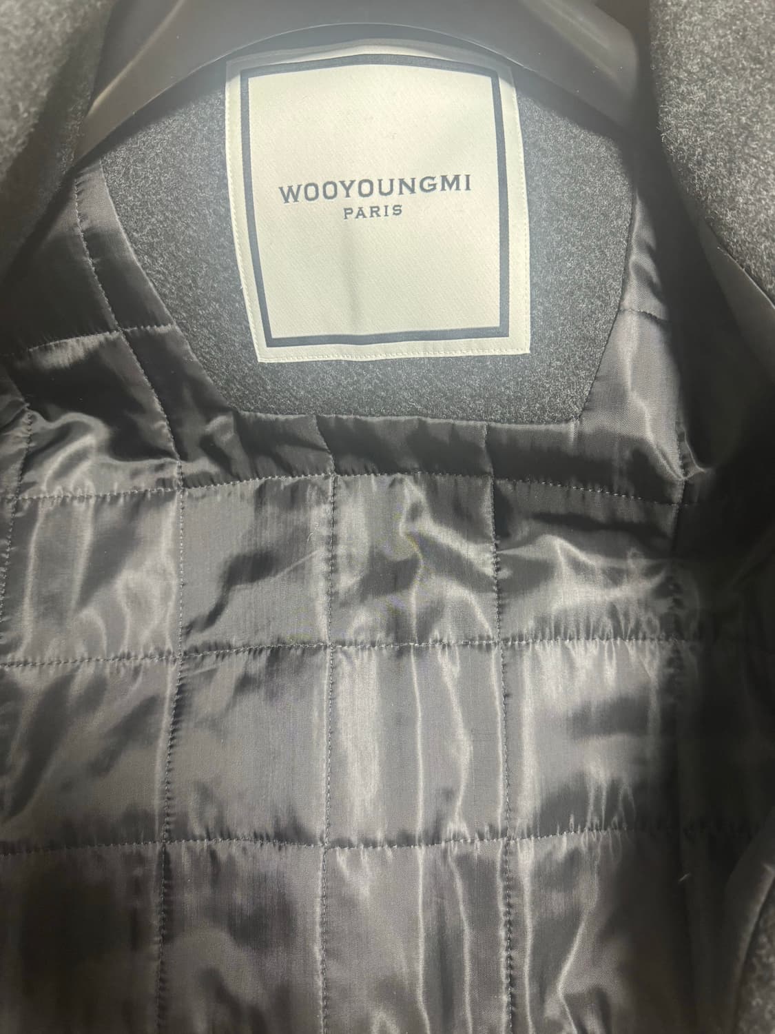 [44] 우영미 25FW 맥코트 차콜  상품이미지4