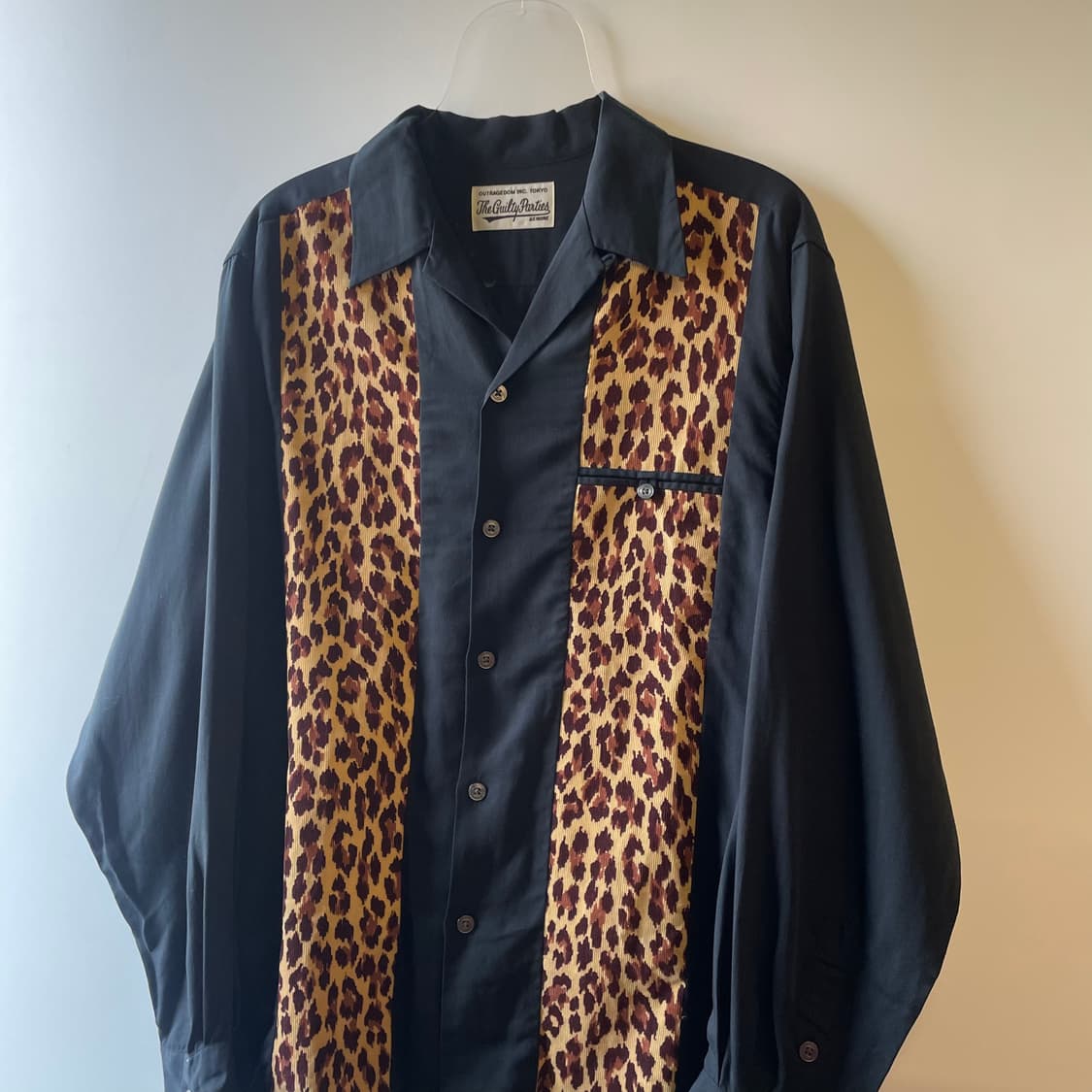 와코마리아 레오파드 투톤셔츠 상품이미지3