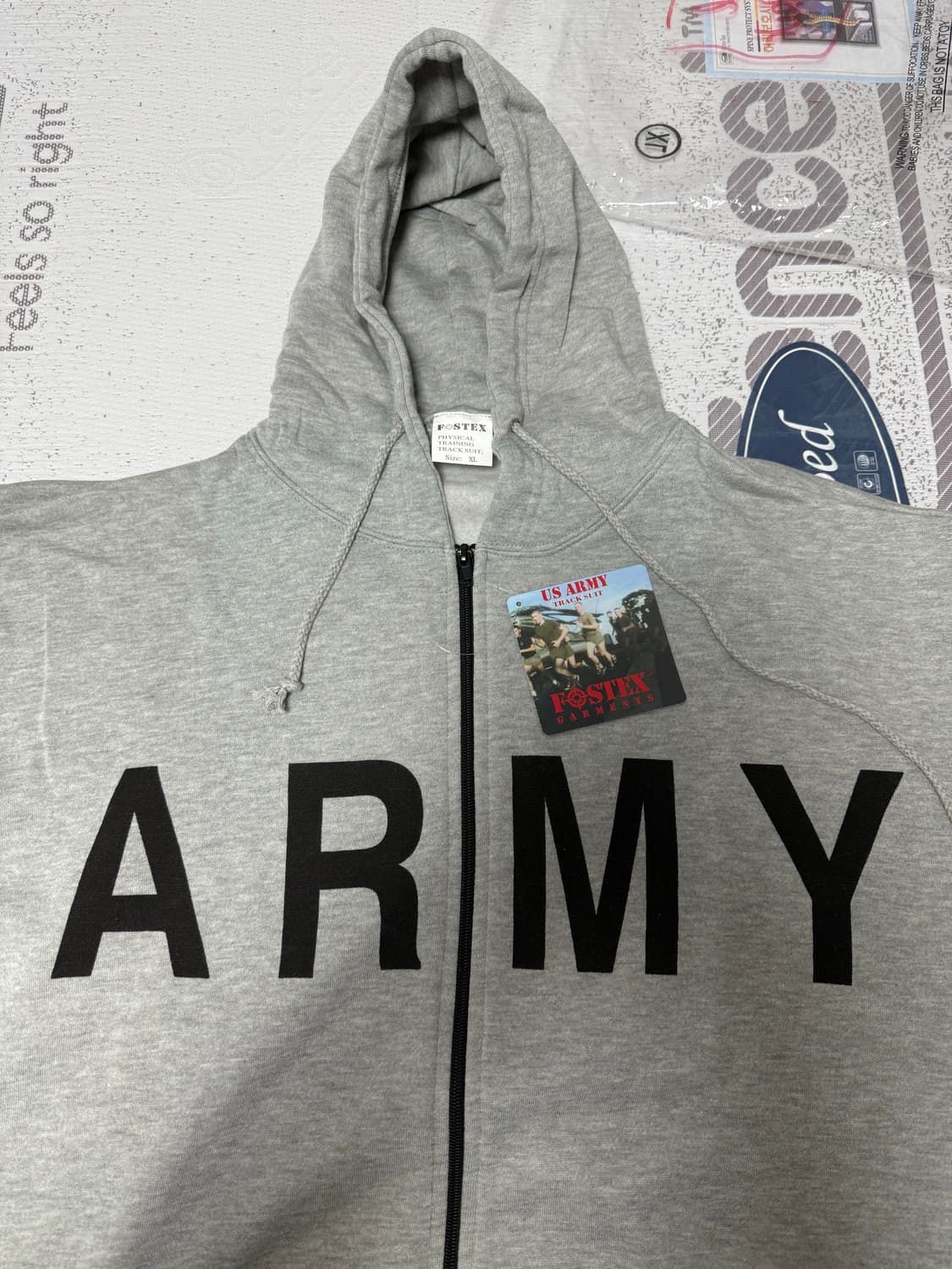칸예 포스텍스 가먼츠 army 후드집업 새상품 yeezy yzy 상품이미지1