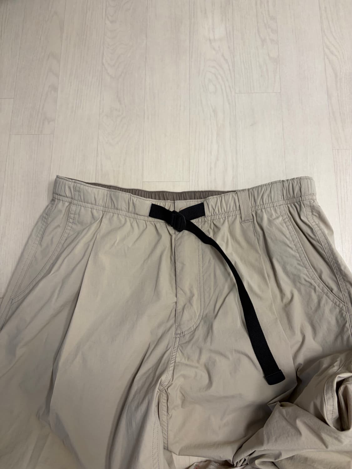 커버낫 베이지색 바지 밴딩 팬츠 (새상품) 상품이미지1