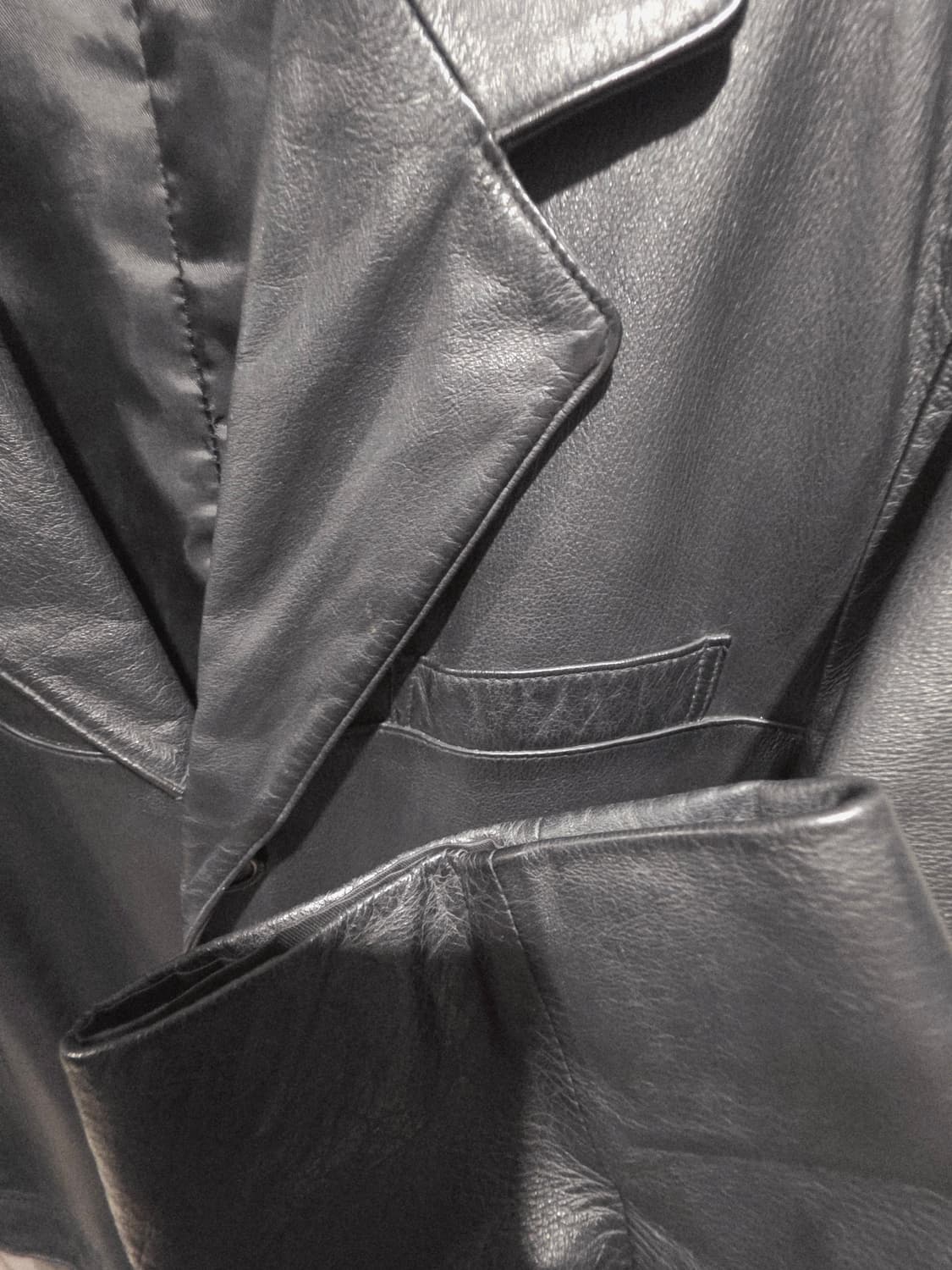 EMOTION 이태리 소가죽 자켓77 상품이미지3