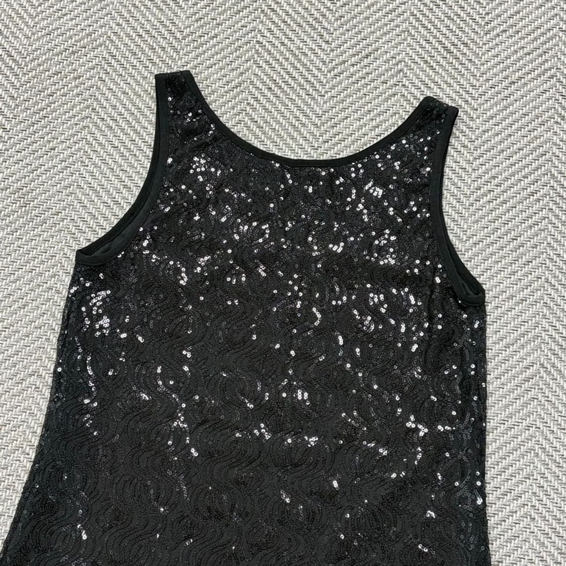 캘빈클라인 스팽글 슬리브리스 v2964 상품이미지4