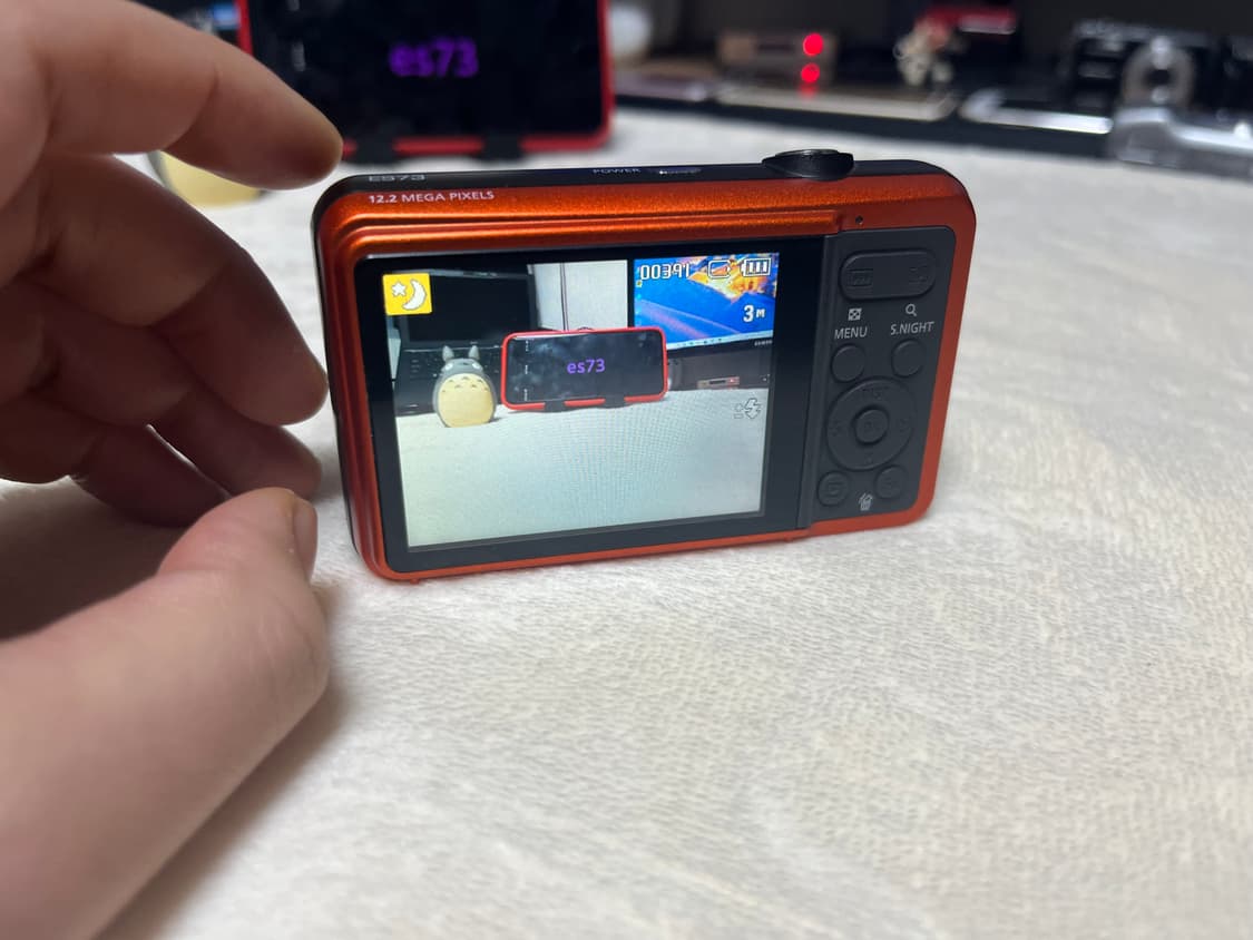 🧡🍊🧡🍊 디카 삼성 ES73 오렌지 컬러 🧡🍊🧡🍊 상품이미지8