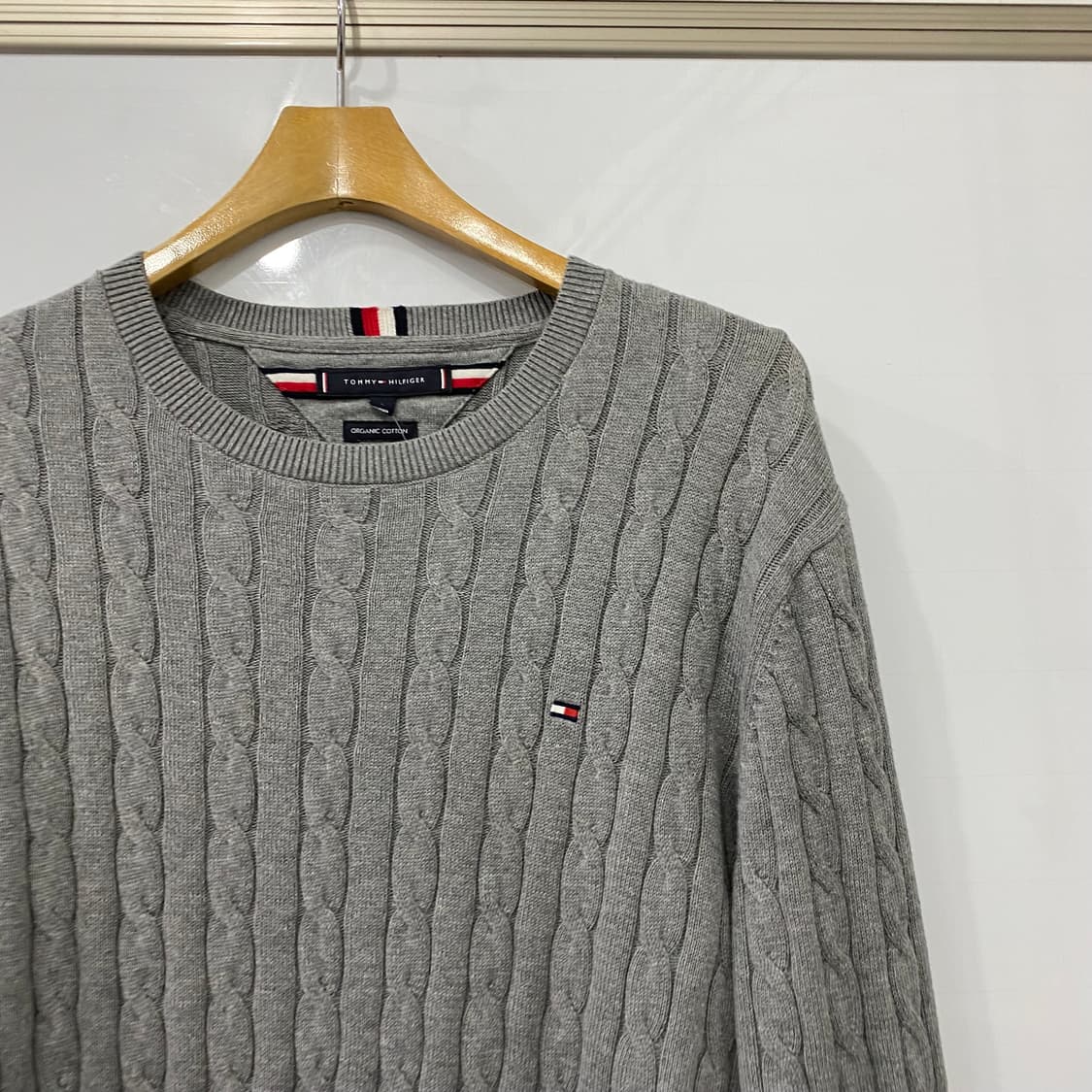 타미 로고 니트(L) 상품이미지3