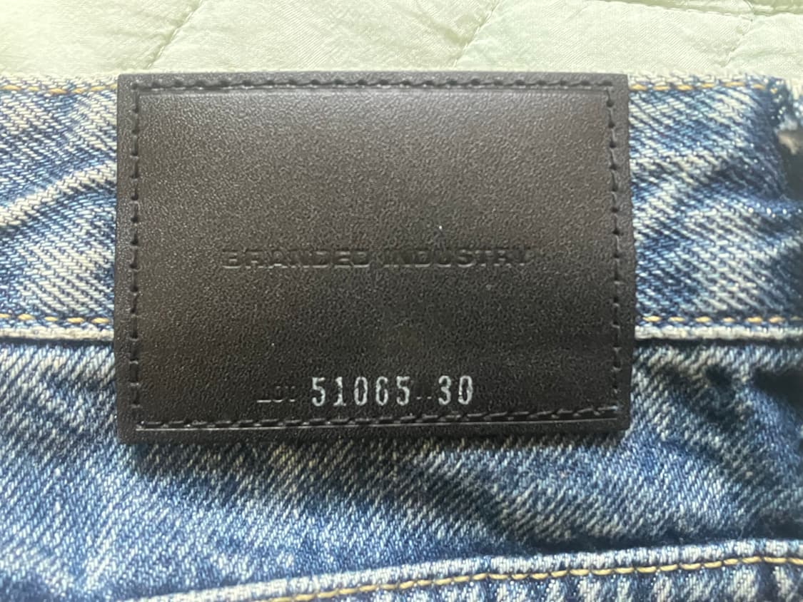 브랜디드 - 51065 쿠라보 엑스트라 배기 핏(중청 13.5oz) 상품이미지3