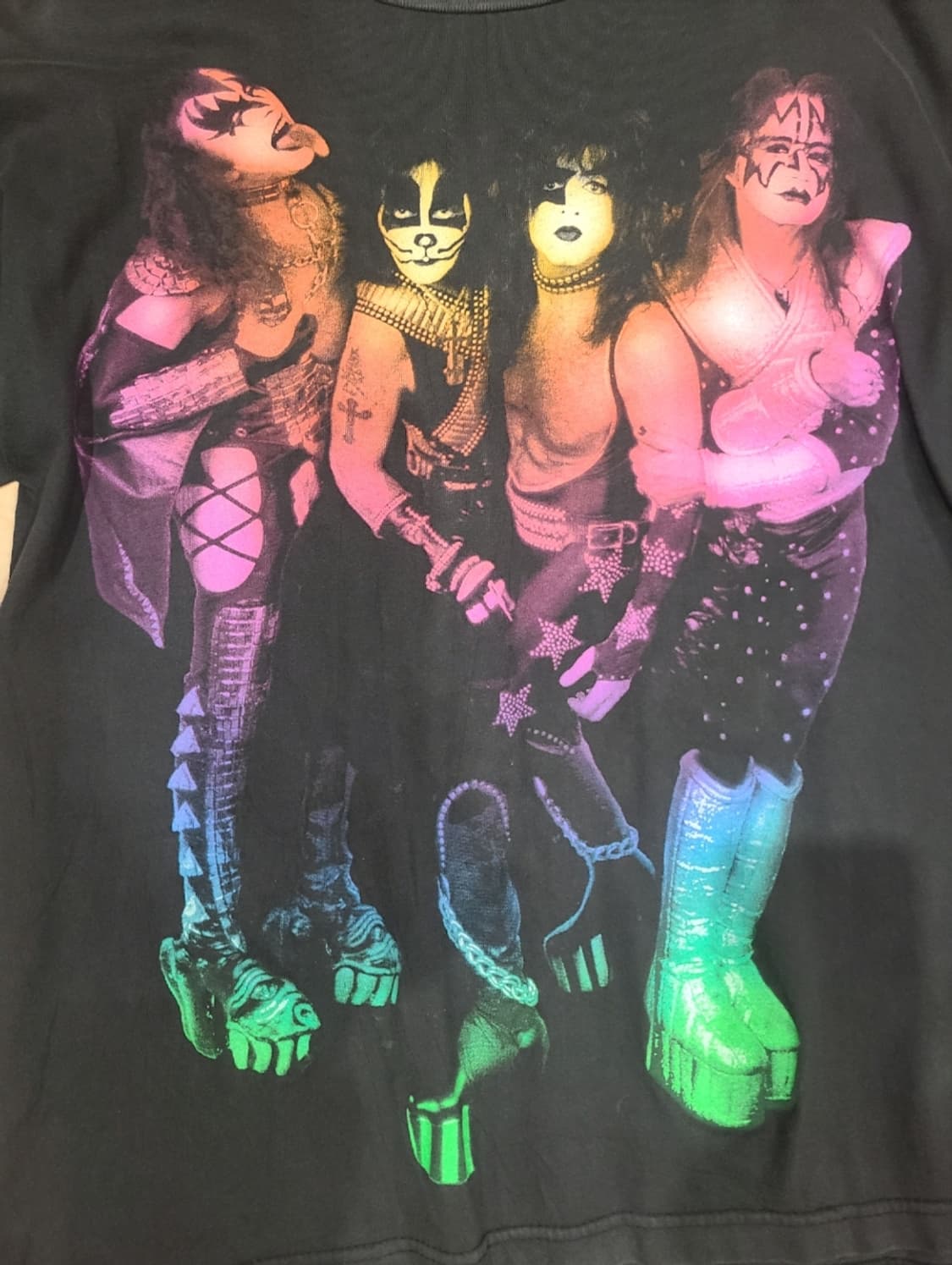 90년대 KISS THEY'RE BACK 키스 빈티지티셔츠 상품이미지2