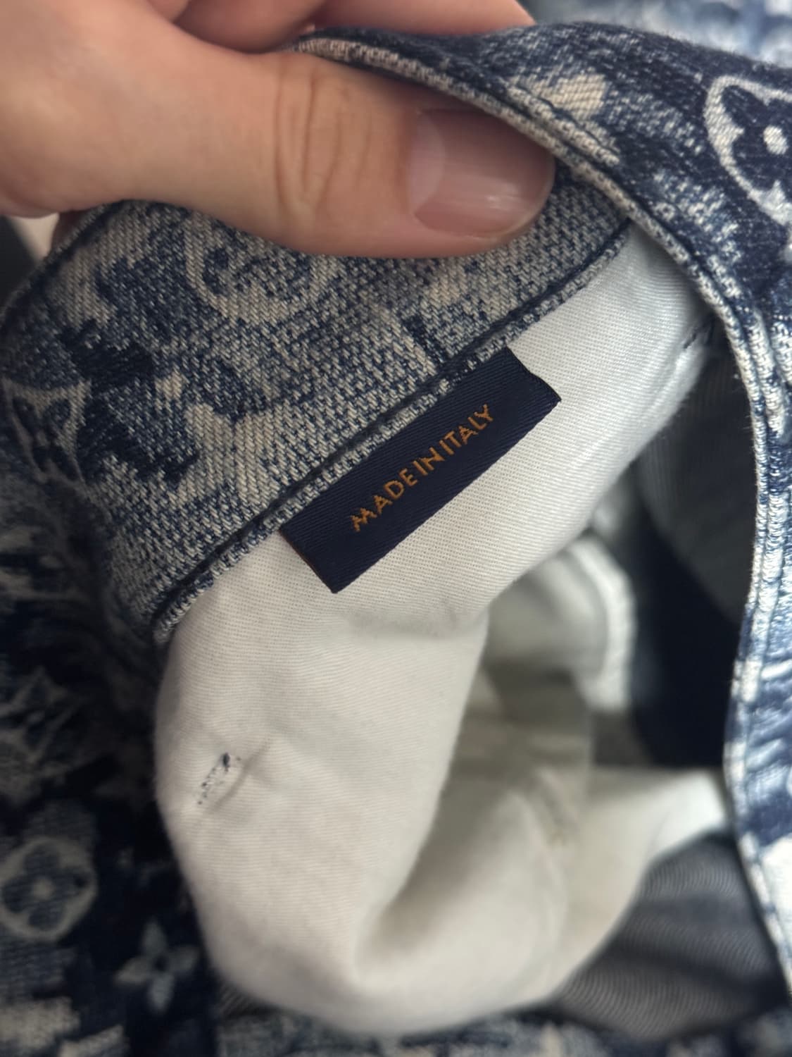 루이비통 버질아블로 태피스트리 모노그램 데님 팬츠 34 상품이미지6