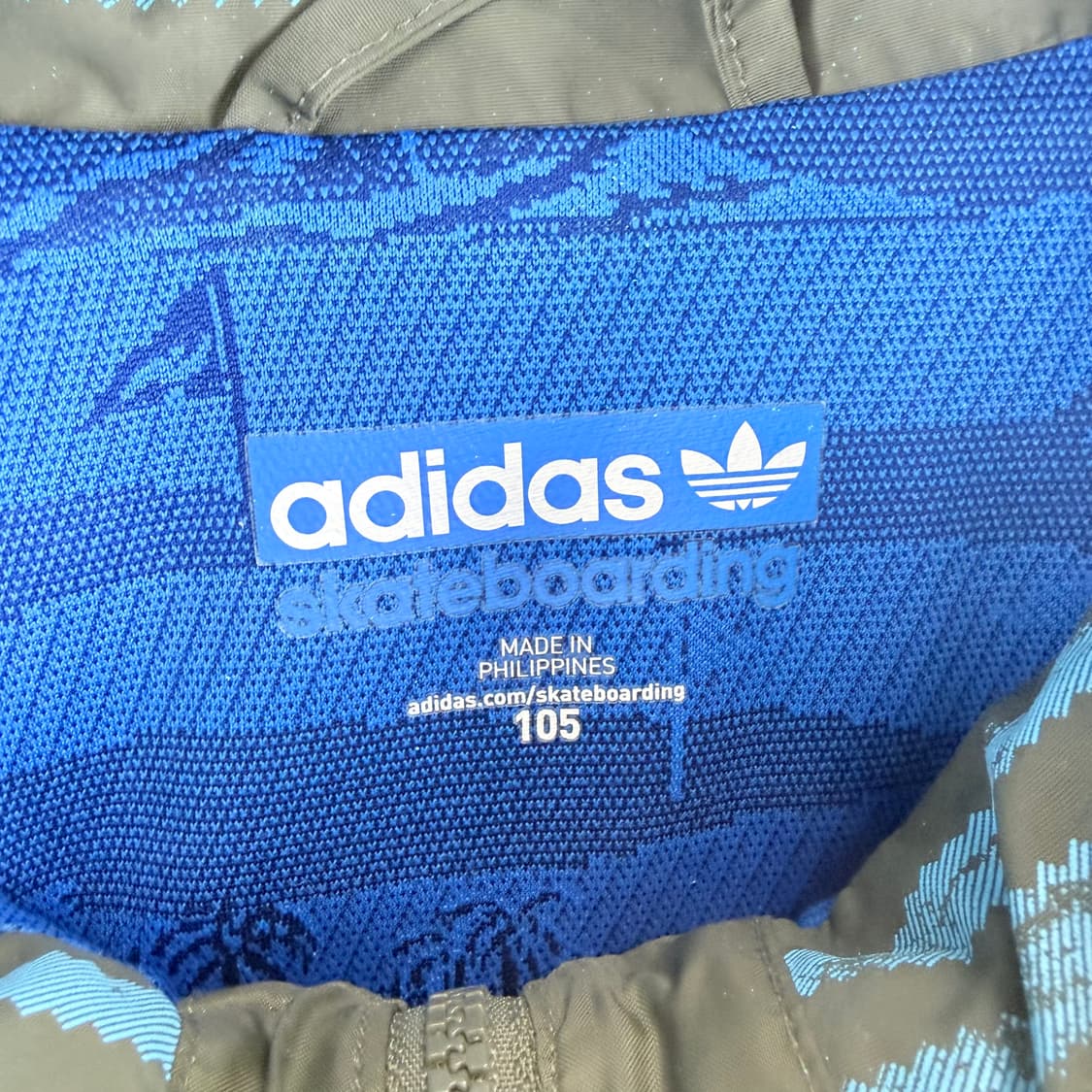 (105) 아디다스 M65 나일론 야상 자켓 카키 상품이미지4