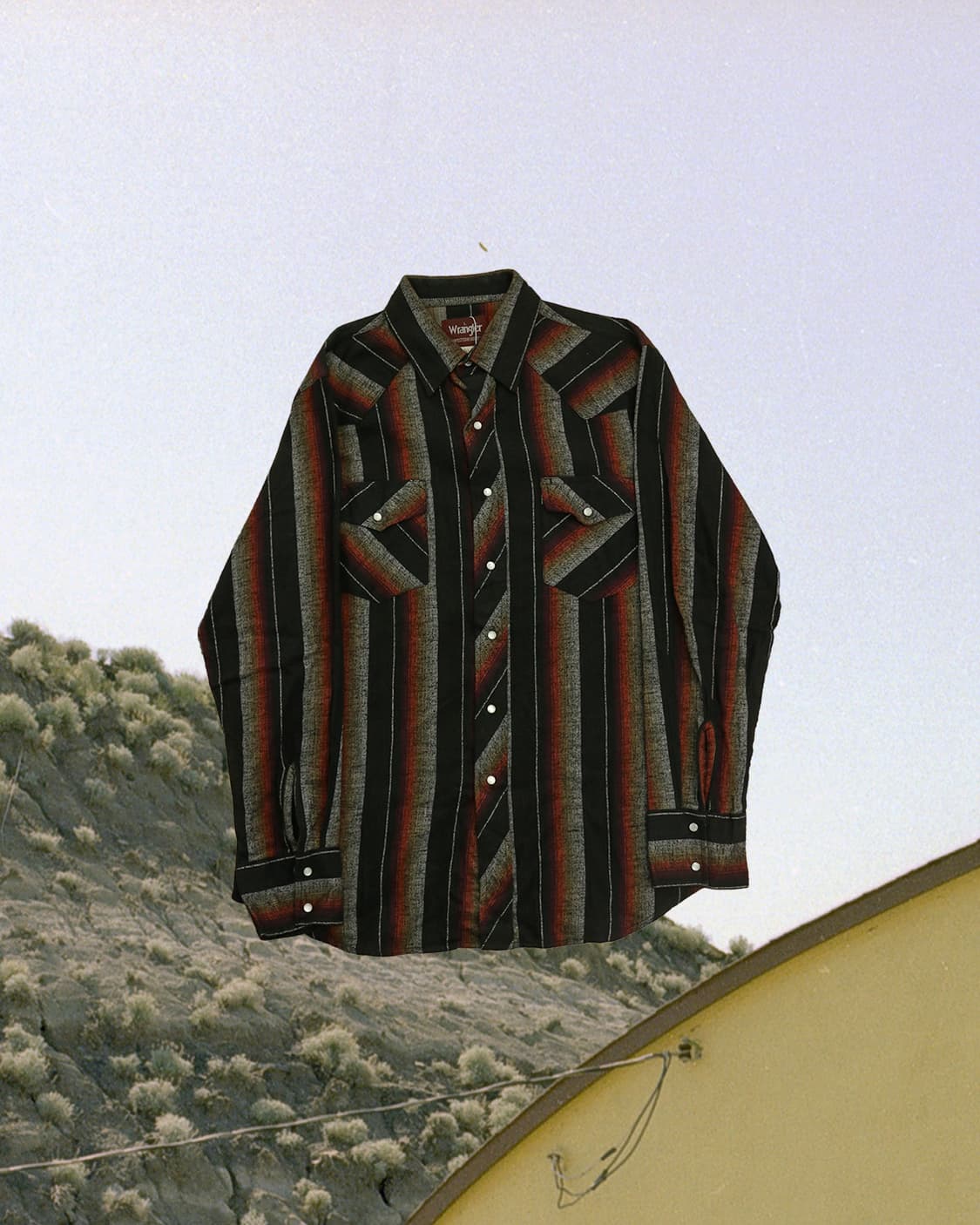 랭글러 스트라이프 웨스턴 셔츠  상품이미지1