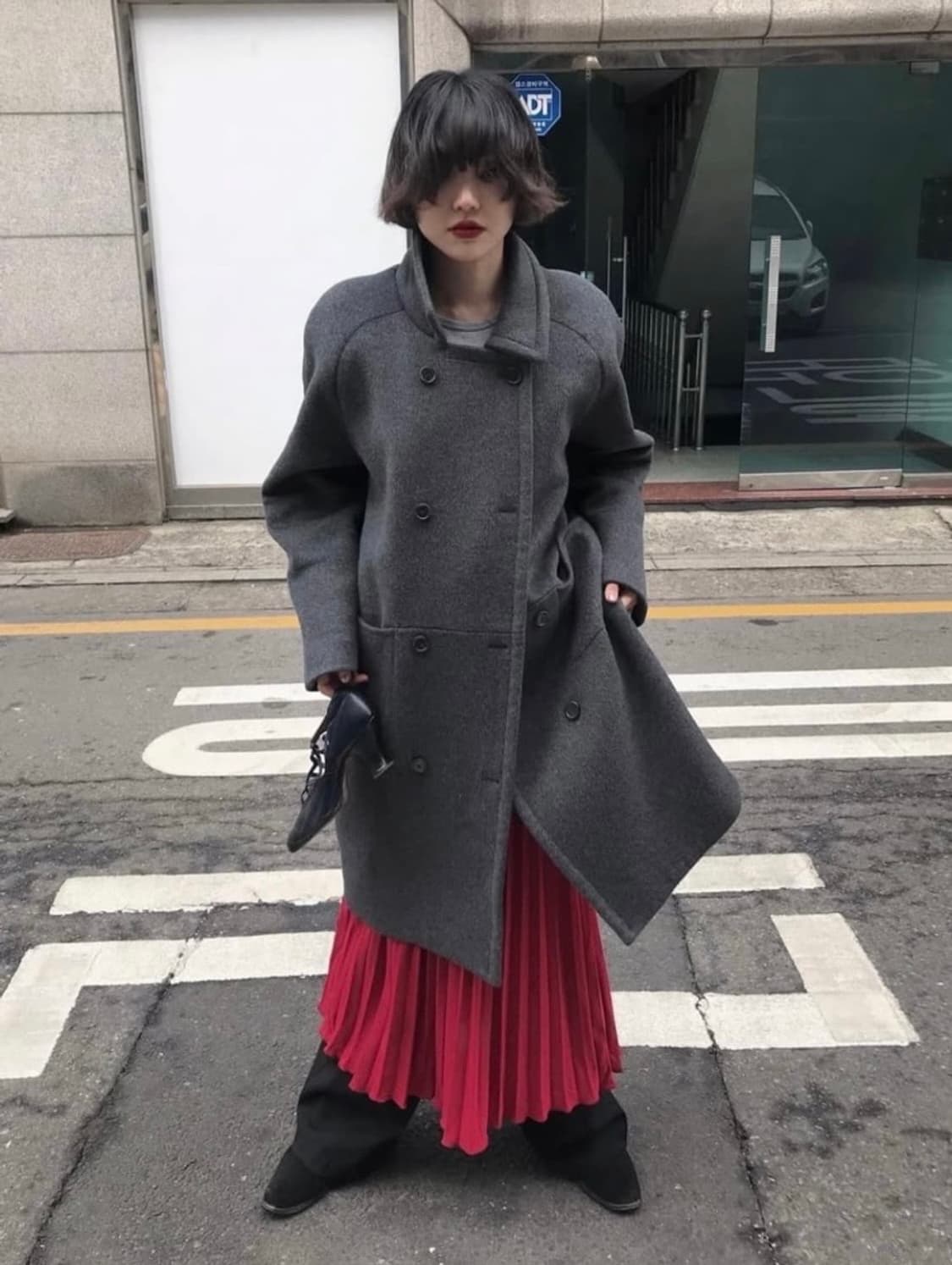 에옹쓰 매니쉬 하프 코트 2023 mannish half coat 상품이미지4