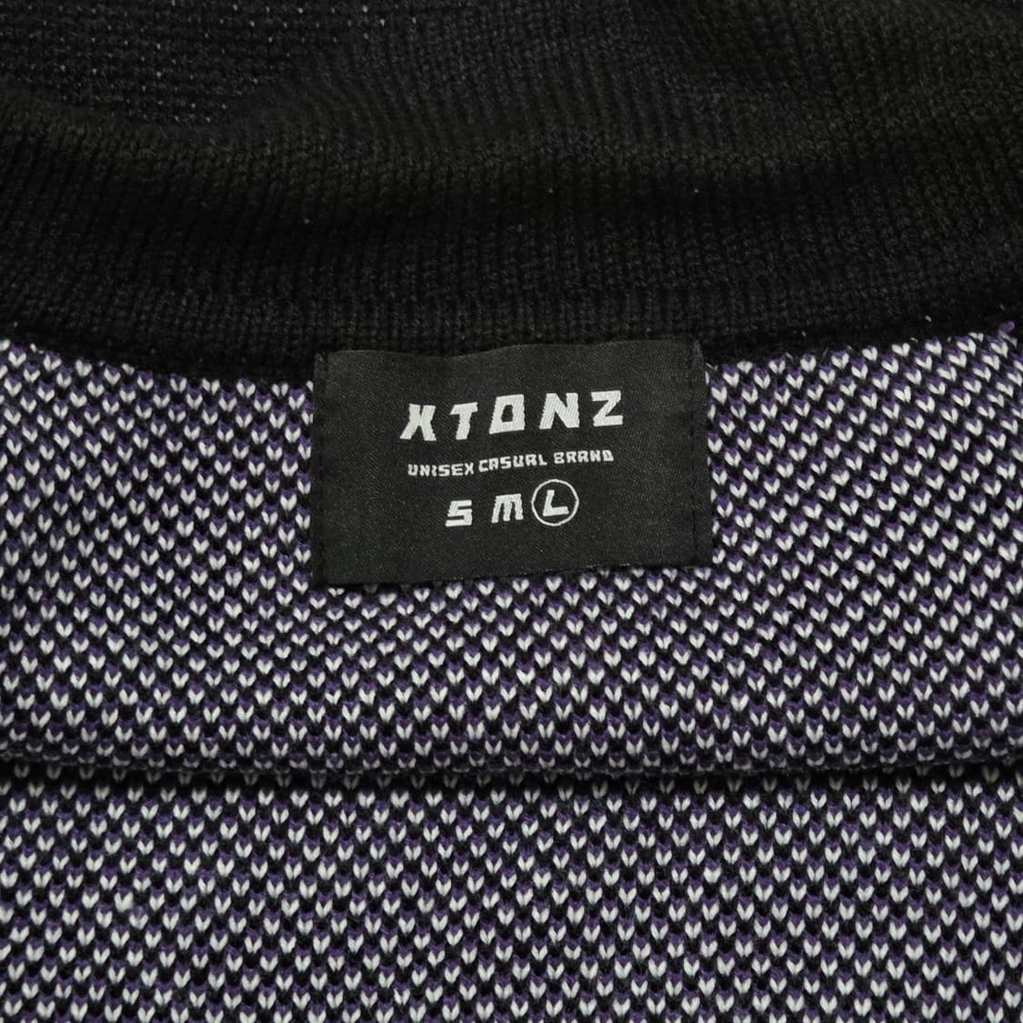 XTONZ 엑스톤즈 스페이드 패턴 니트 가디건 상품이미지4