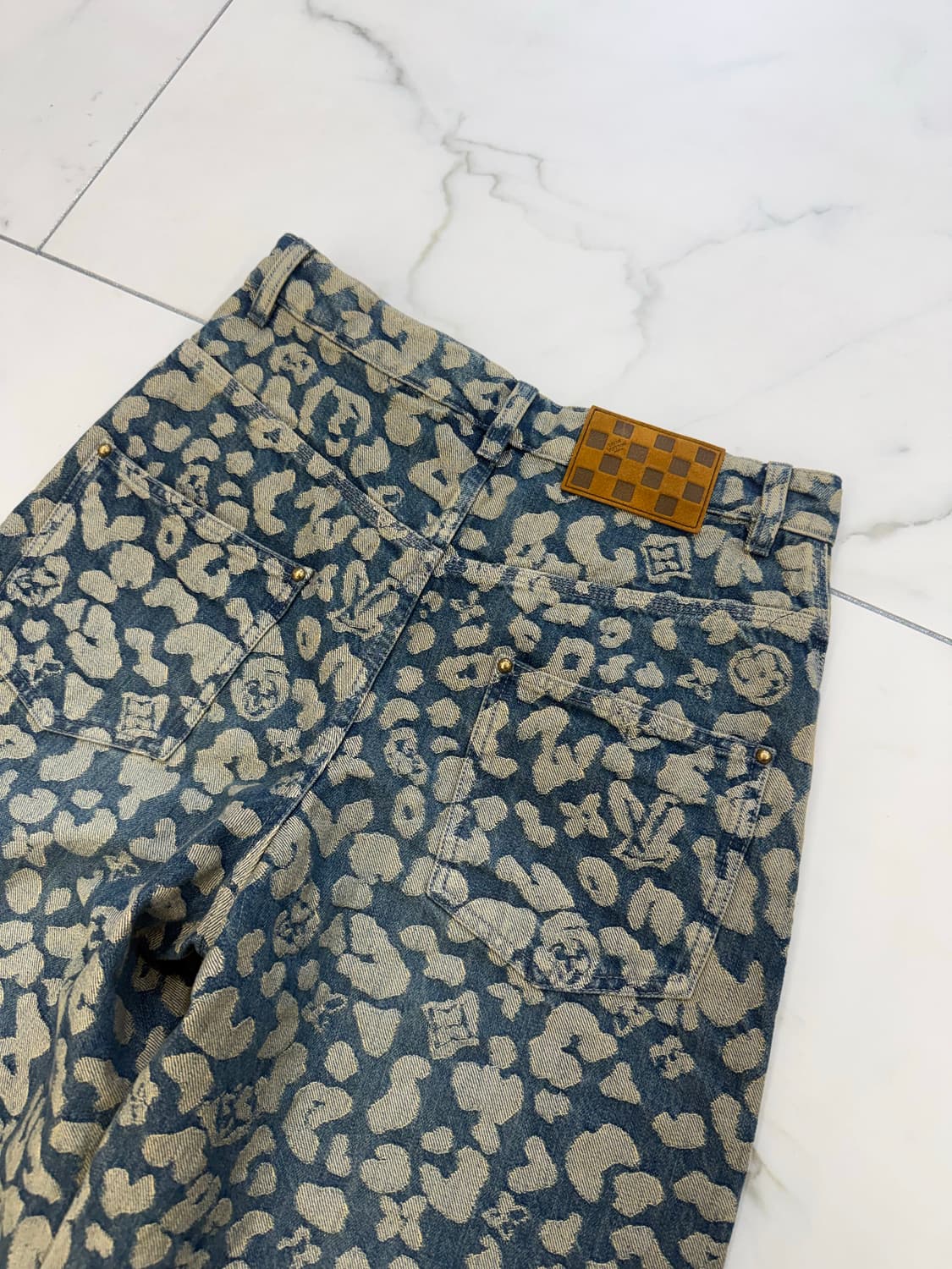 루이비통 자카드 워크웨어 데님 팬츠 상품이미지6