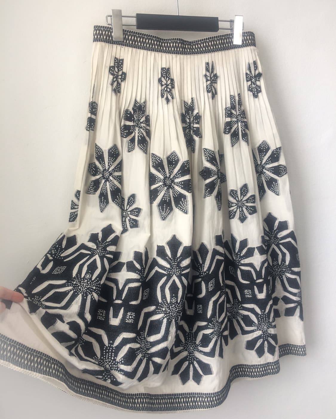 Hiroko koshno snow pattern long skirt 상품이미지2