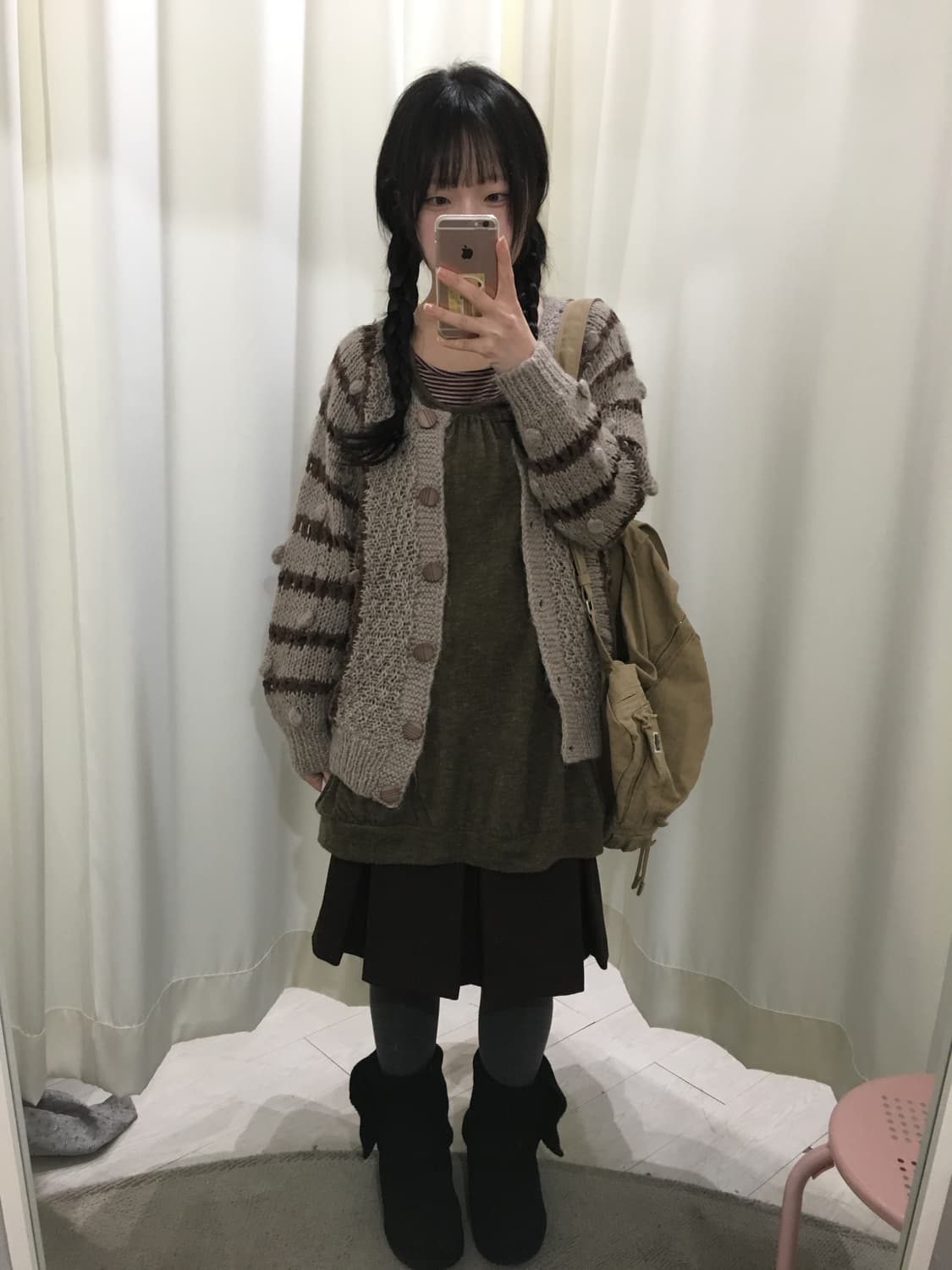 도토리 폼폼 가디건 상품이미지4