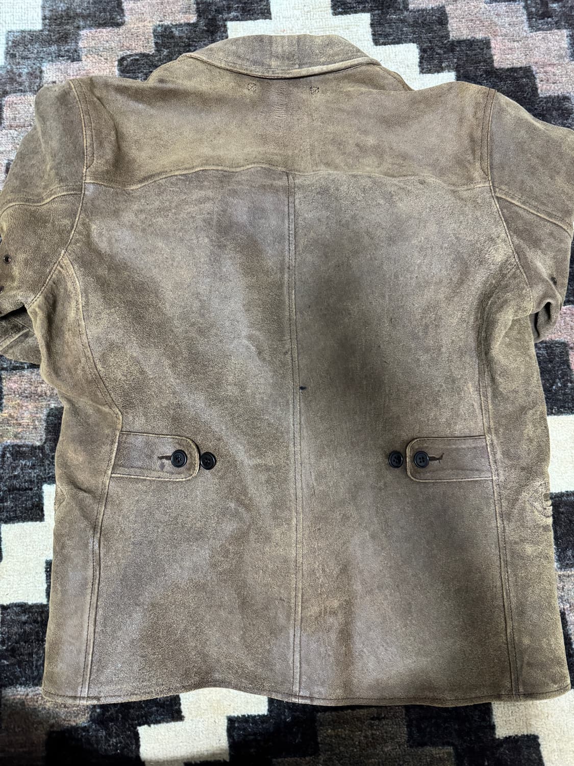 RRL 더블알엘 스웨이드 카코트 M 새제품 상품이미지3