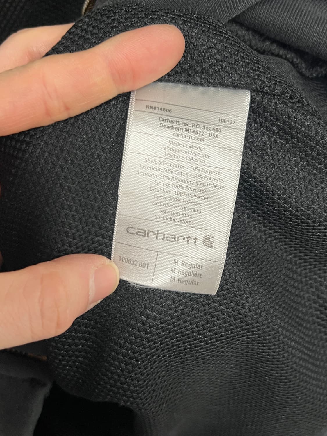 Carhartt 칼하트 레인디펜더 써멀 풀 후드집업 상품이미지7