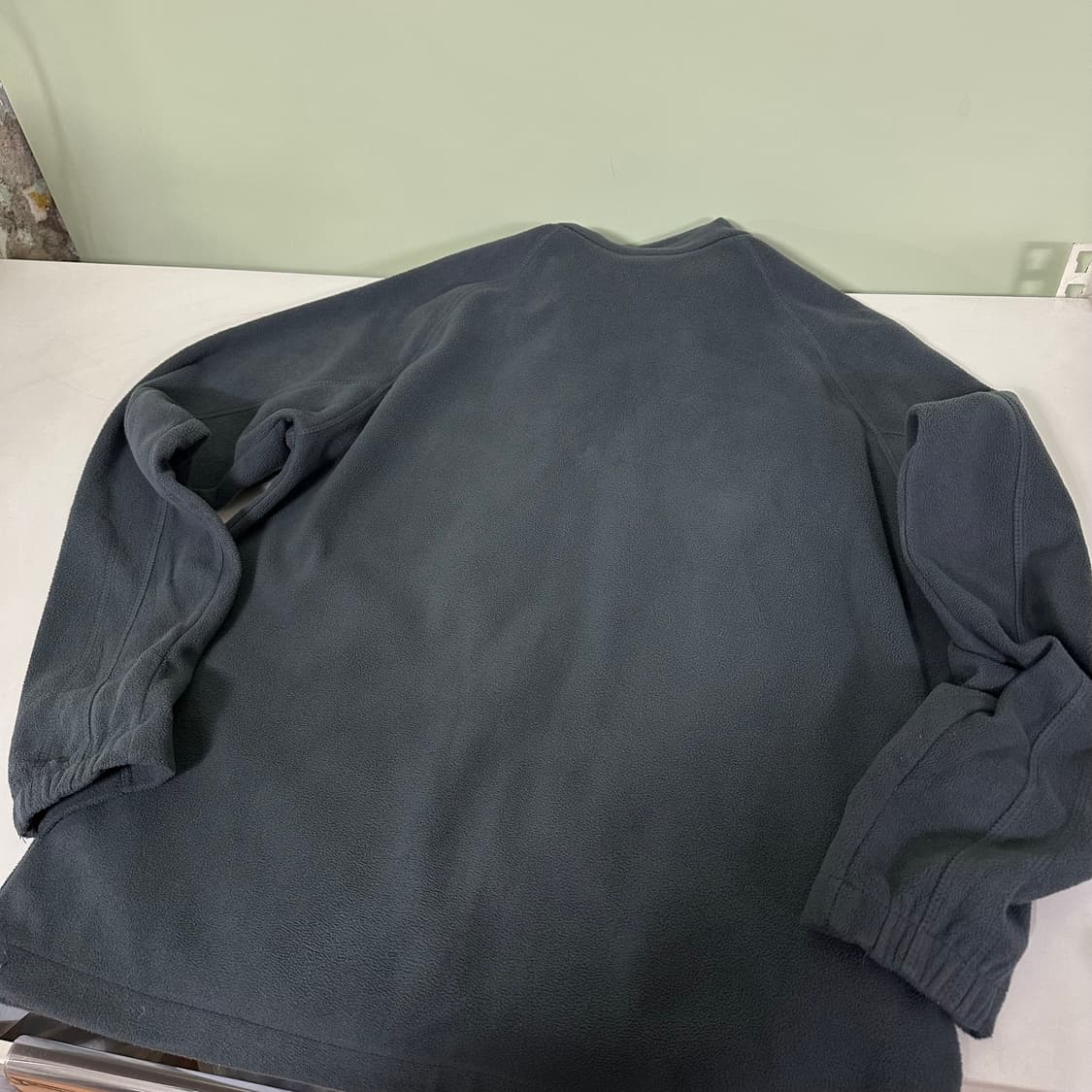 M 컬럼비아 진그레이 기본로고 폴리 플리스자켓 상품이미지6