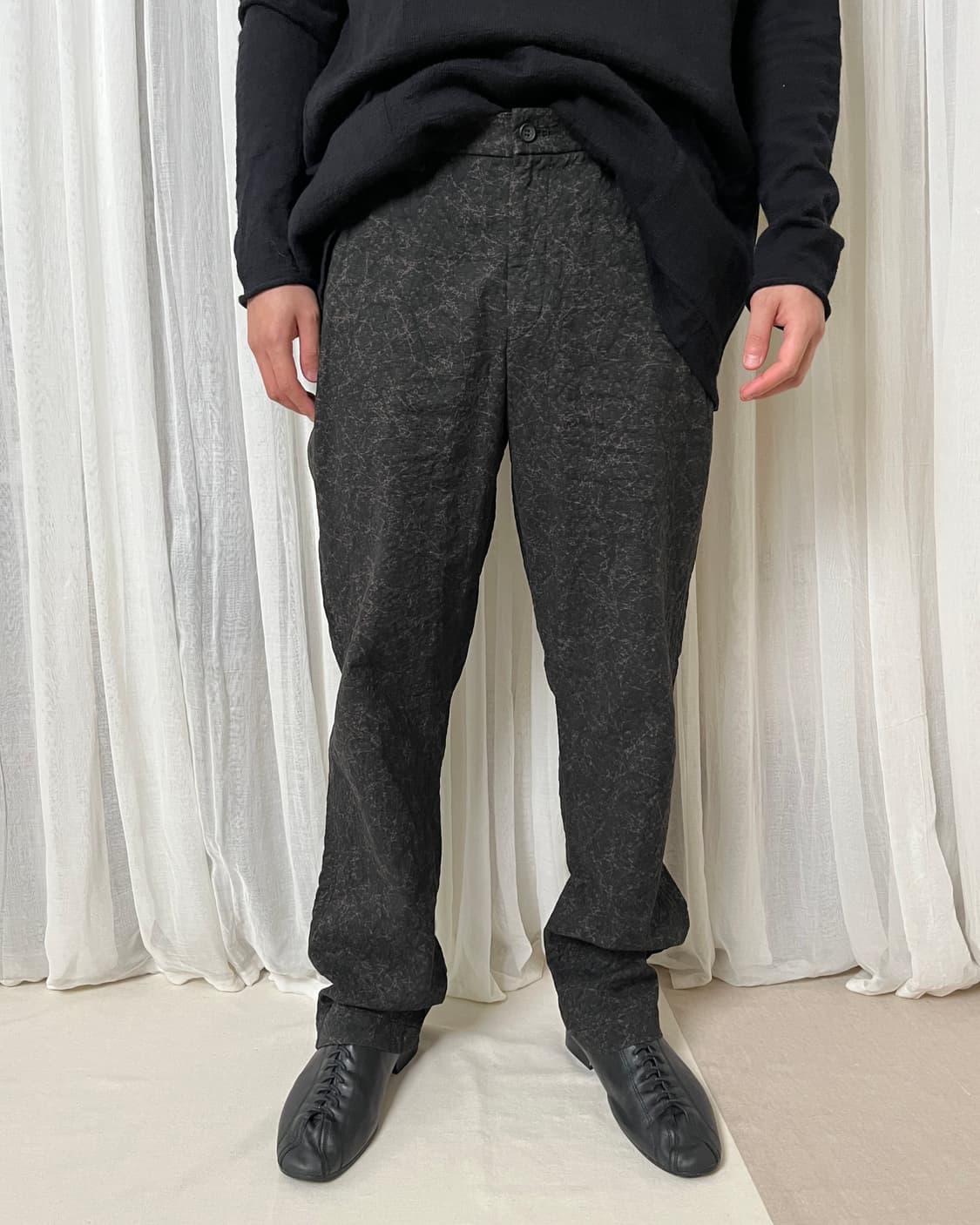 이세이미야케 맨 자가드 팬츠 issey miyake men 상품이미지8