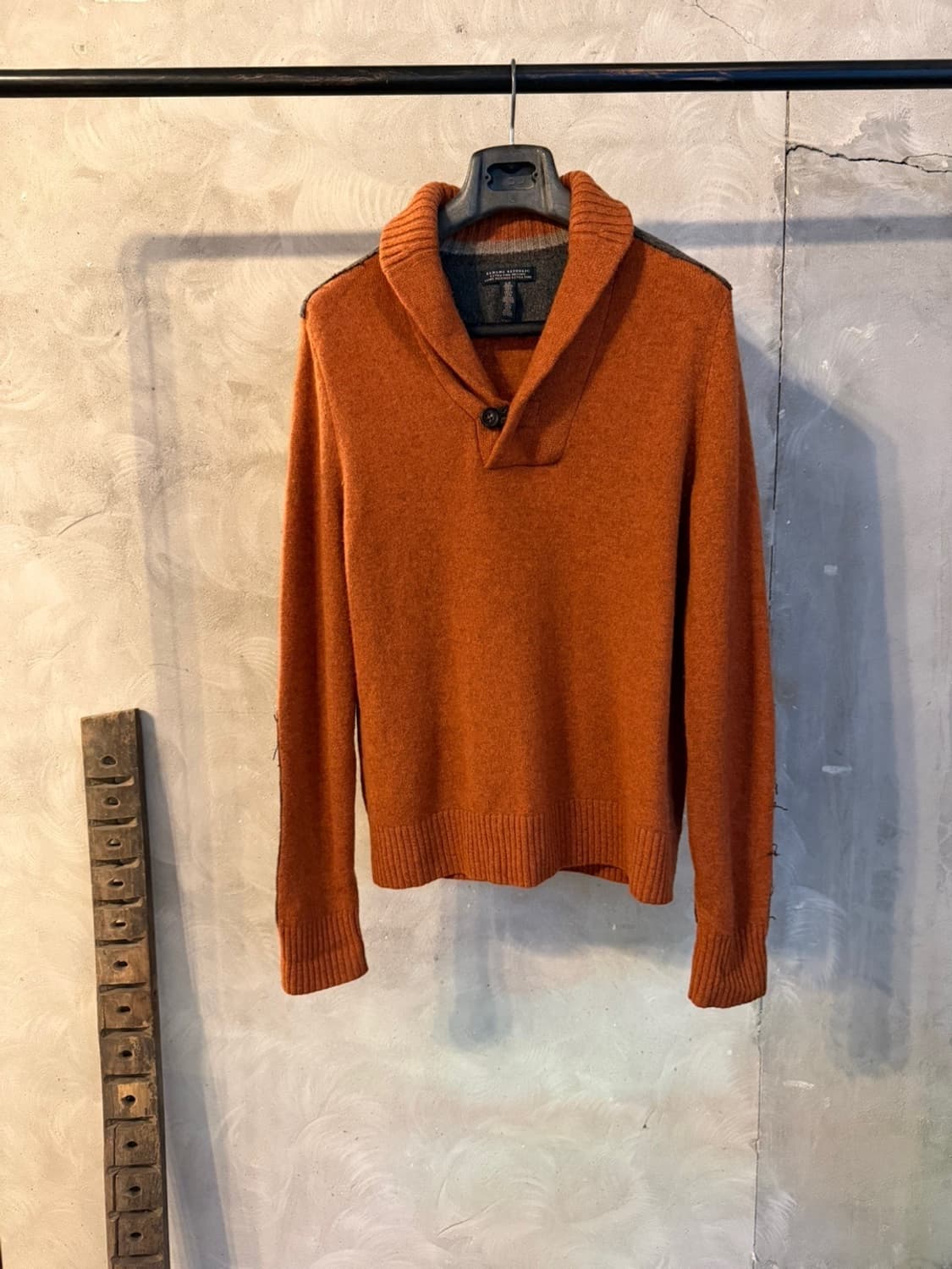 바나나 리퍼블릭 메리노울 숄칼라 니트 100 상품이미지1