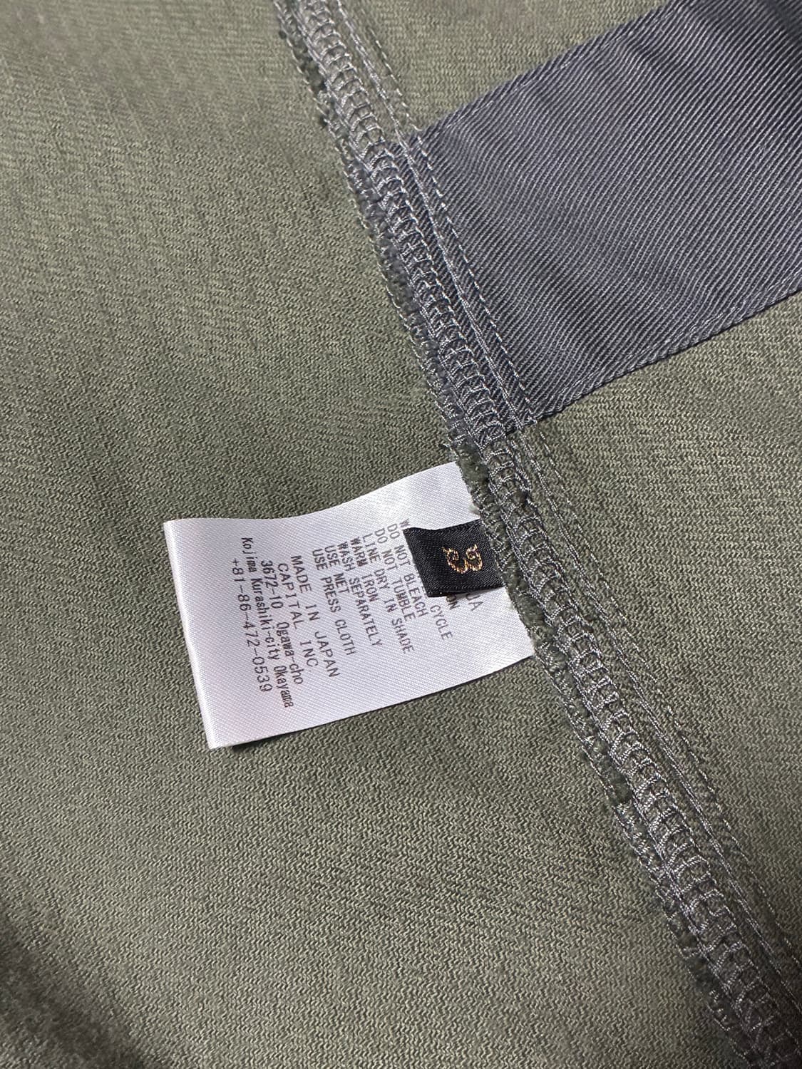 캐피탈 코듀로이 자켓 그레이 3 상품이미지3