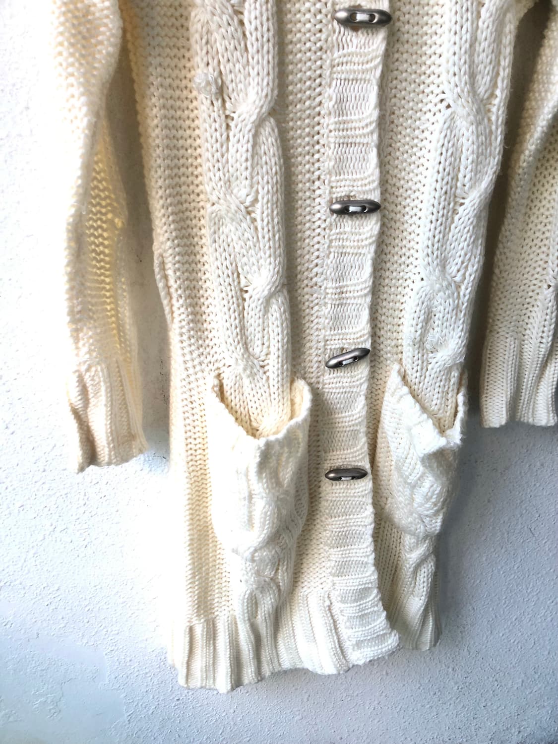 아이보리 니트 원피스 상품이미지3