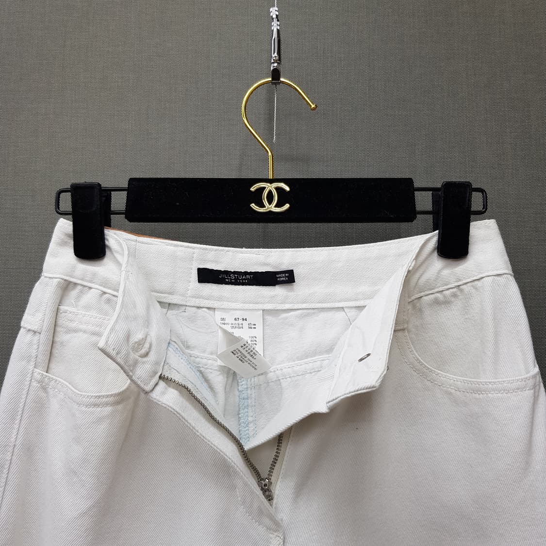 질스튜어트 2024 코튼 와이드 데님 팬츠 67-94사이즈 상품이미지2