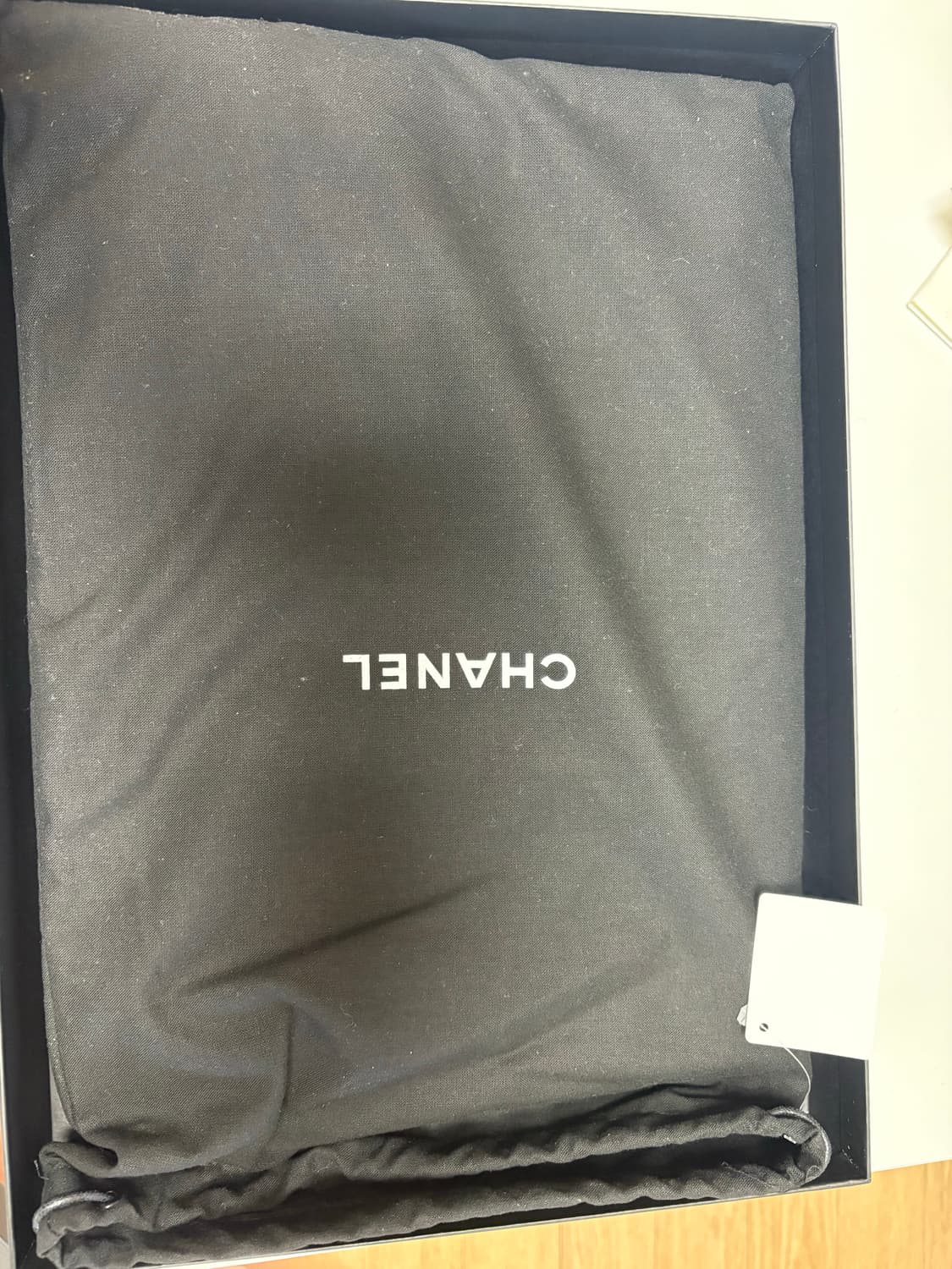 샤넬 클러치 캐비어 금장 라지 상품이미지5