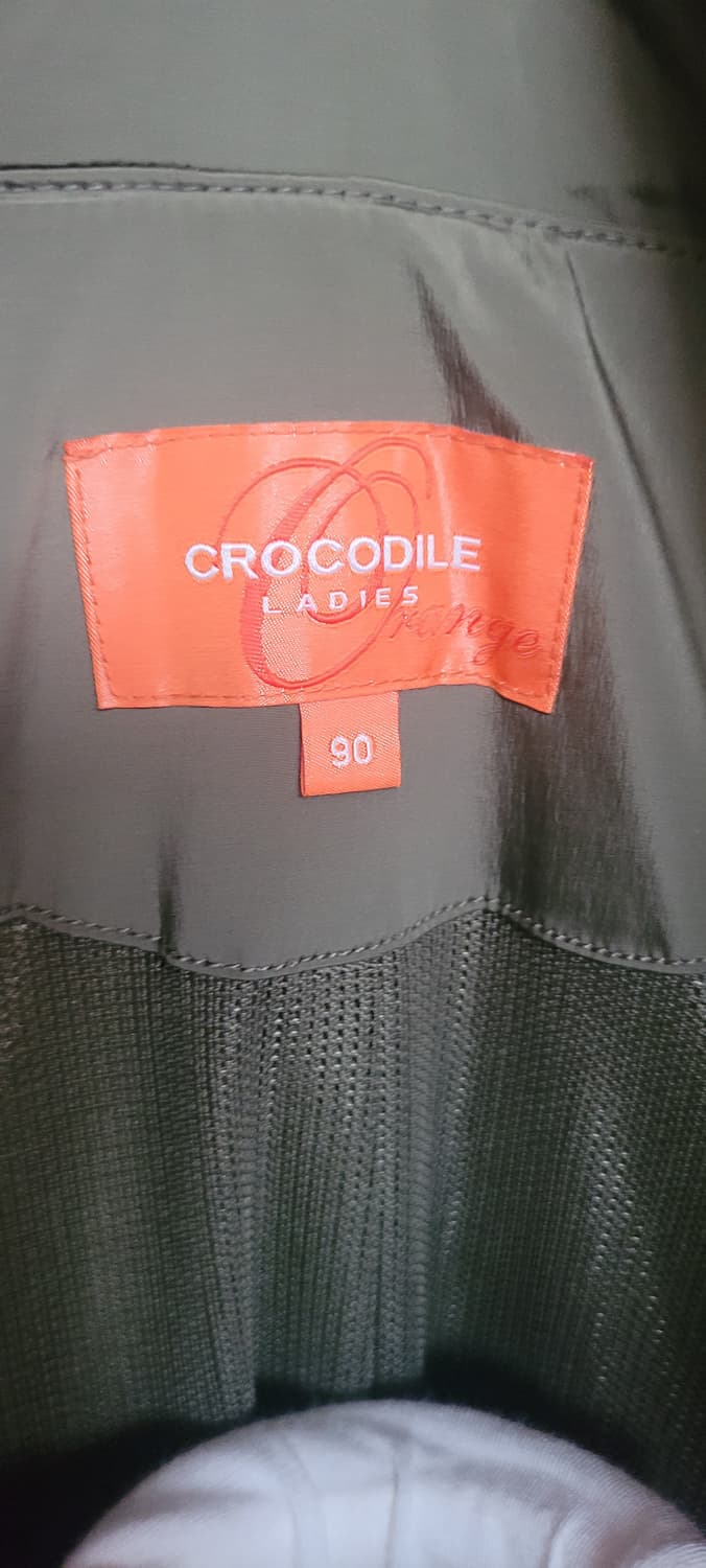 👠여성90사이즈👠크로커다일 여성 카키 바람막이 상품이미지9