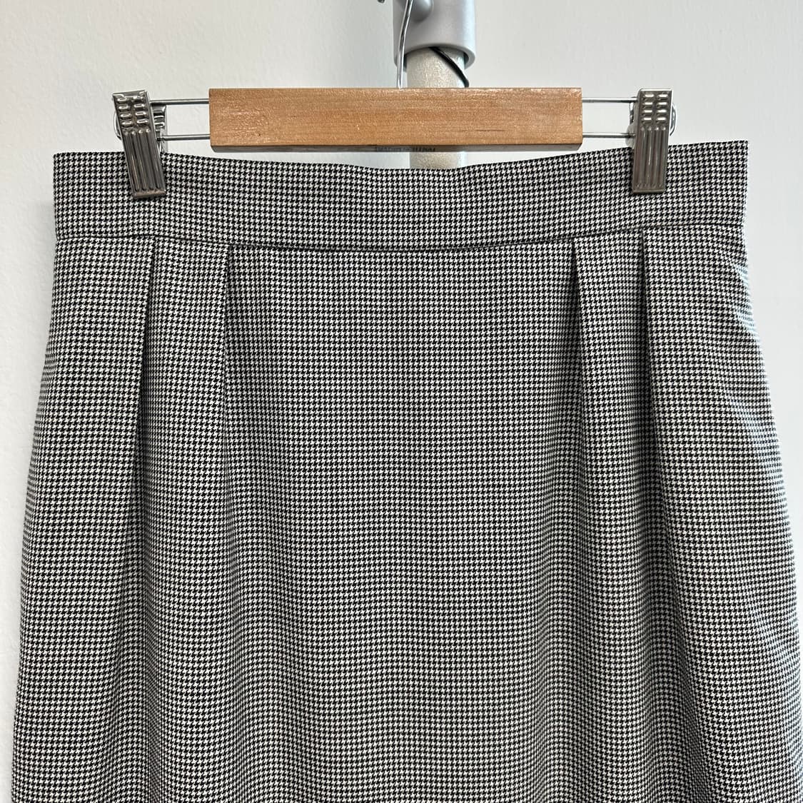 디올 하운드투스 울 투턱 스커트 치마 상품이미지2