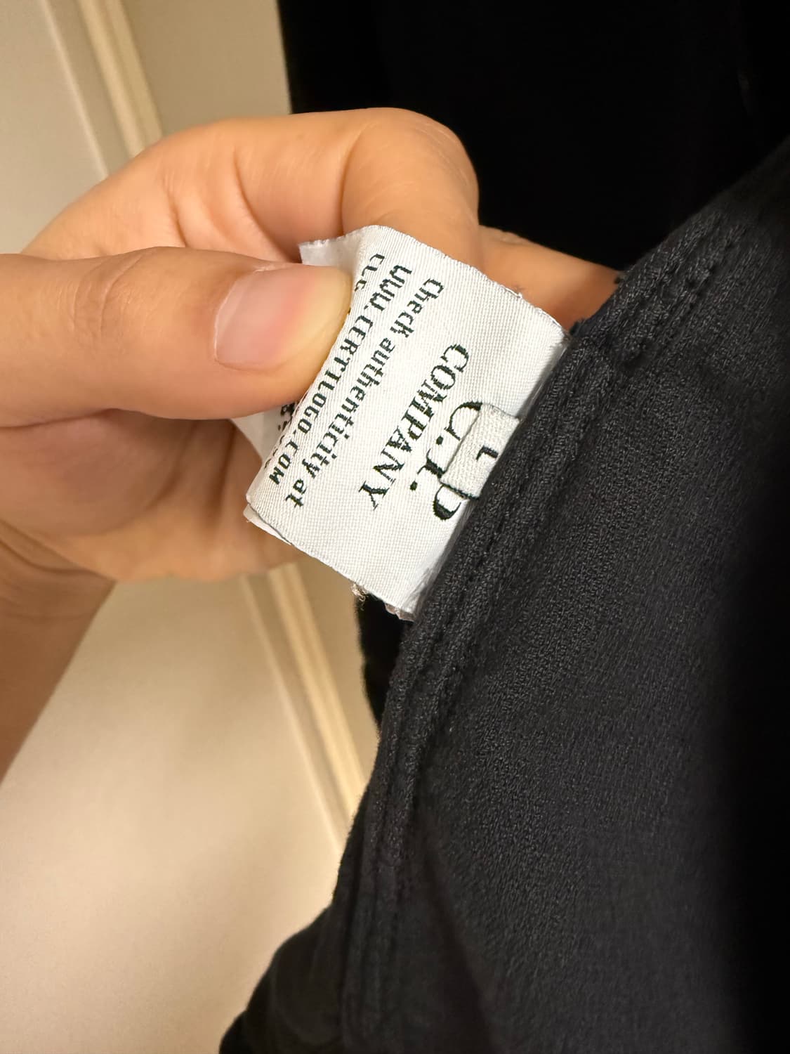 CP컴퍼니 코듀로이 셔츠 블랙 상품이미지4