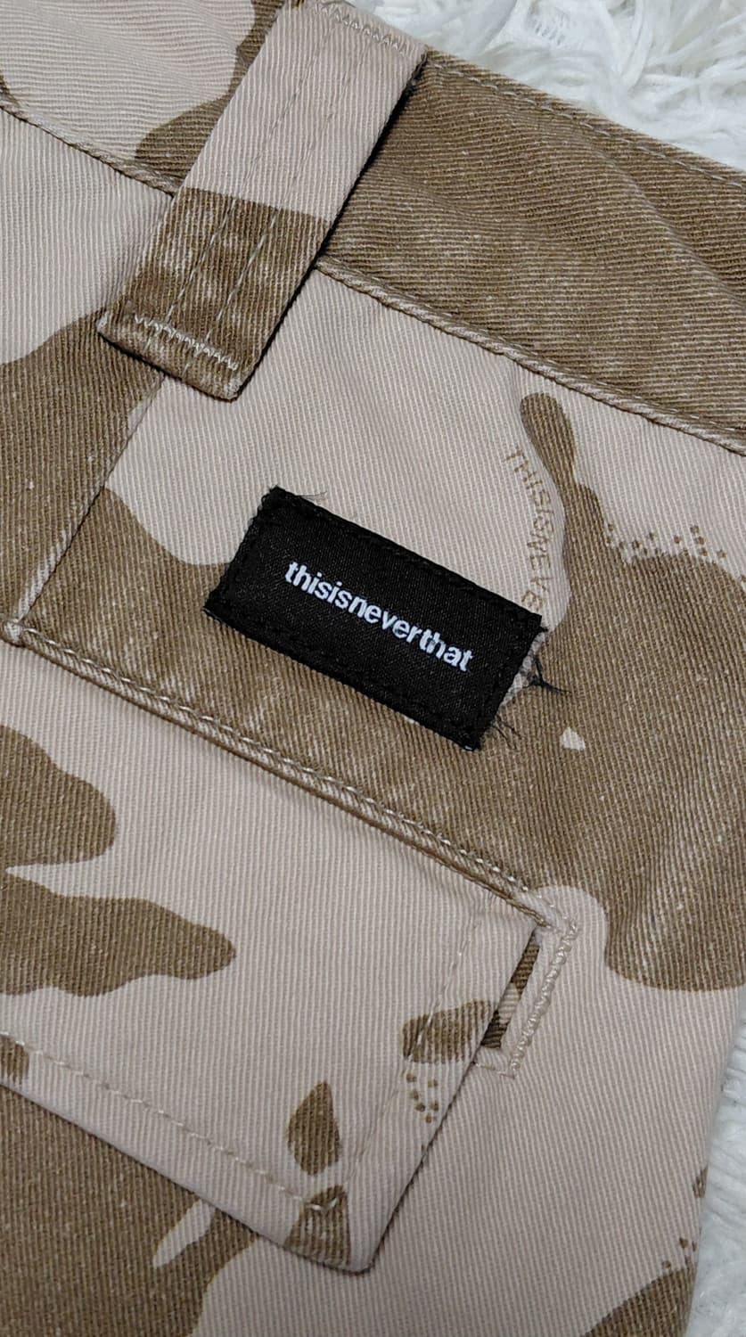 디스이즈네버댓 카모팬츠 S 상품이미지5