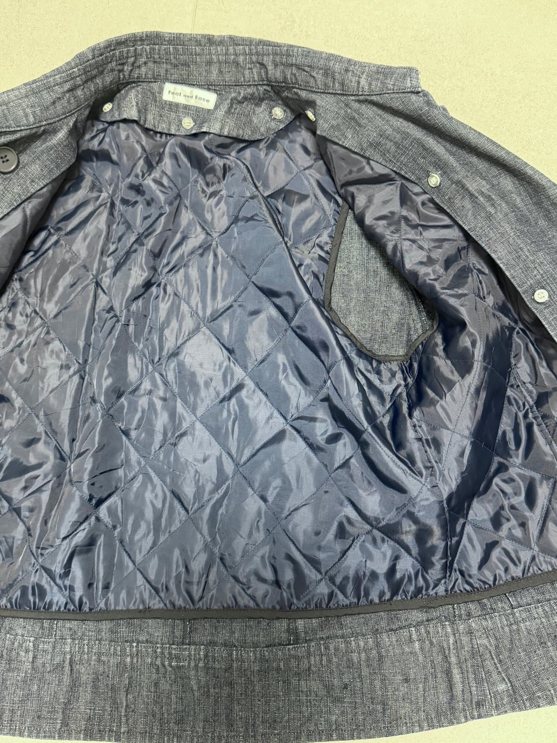 더블 버튼 데님 자켓 상품이미지6