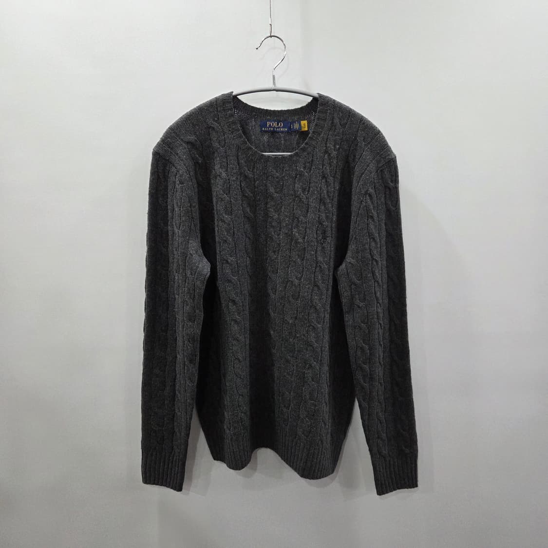 폴로랄프로렌 캐시미어 블랜드 울 케이블 니트 S 상품이미지1