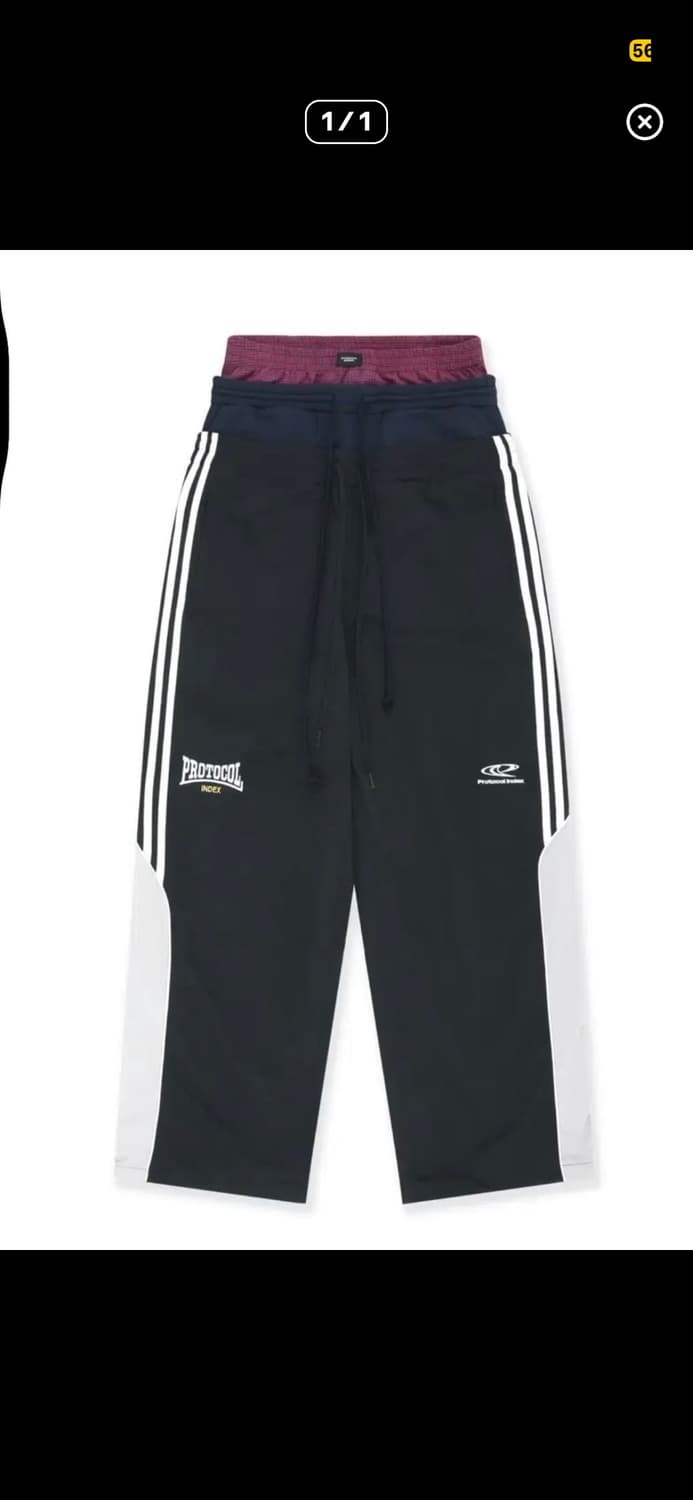 프로토콜 인덱스 레이어드 팬츠 구해요 상품이미지1