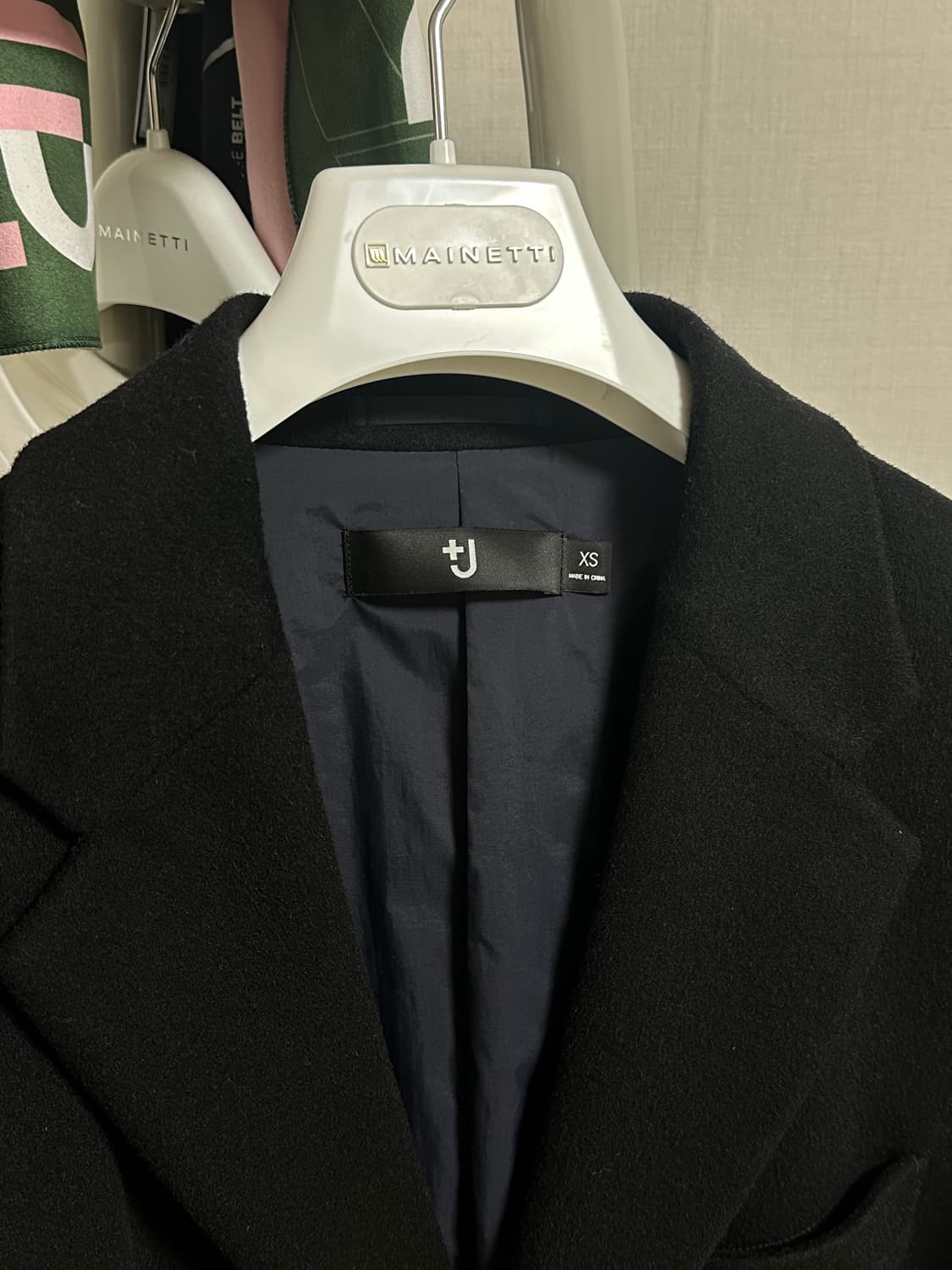 유니클로 +J 캐시미어블렌드 체스터코트 질샌더 상품이미지4