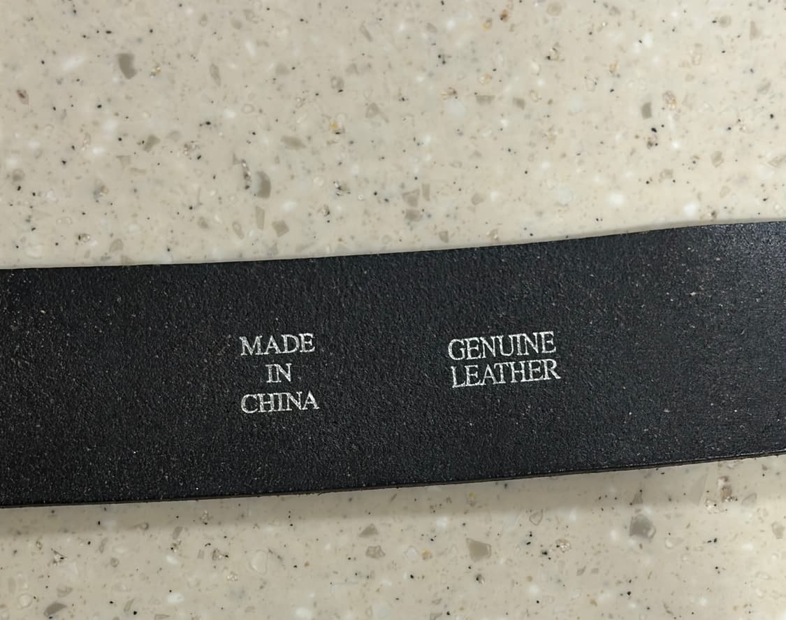 리얼레더 디스트레스드 오발 개리슨 벨트 상품이미지7