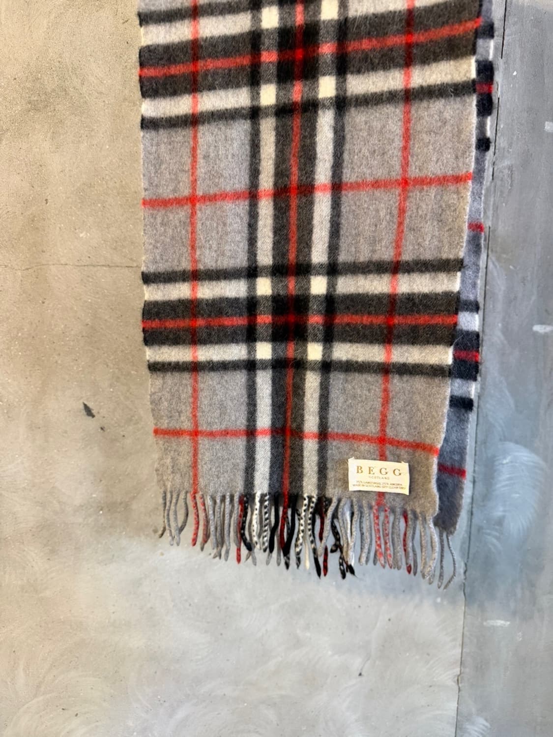 BEGG 앙고라 캐시미어 머플러 상품이미지7