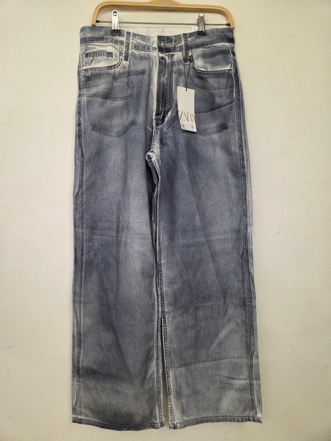 30 ZARA 와이드 데님 팬츠 상품이미지1