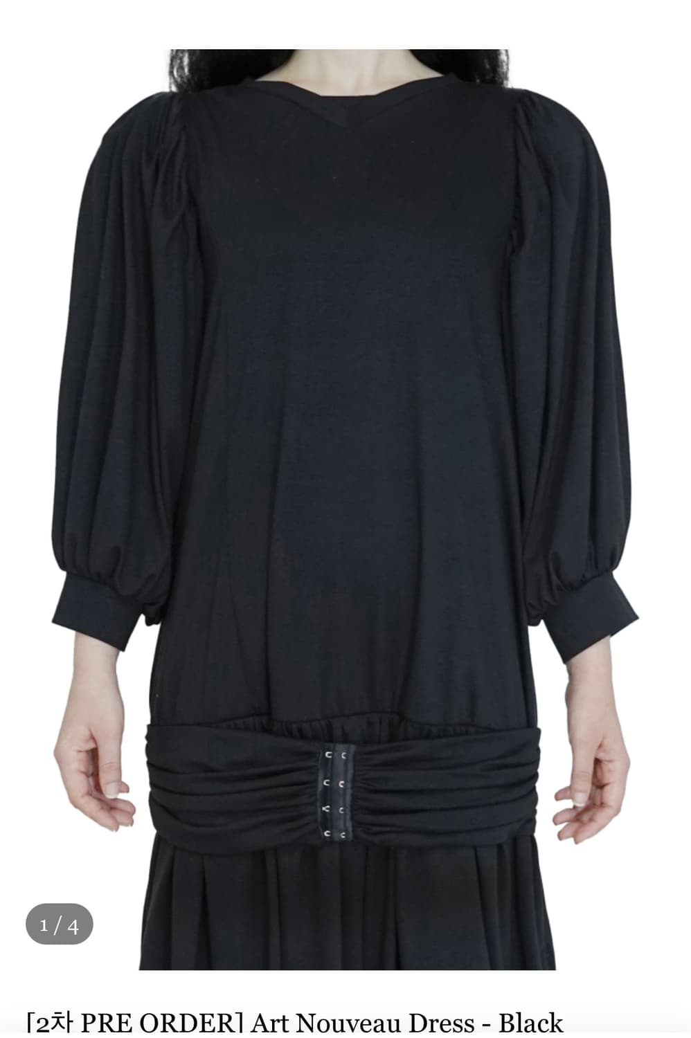 Eonts 아르누보 드레스 블랙 상품이미지2