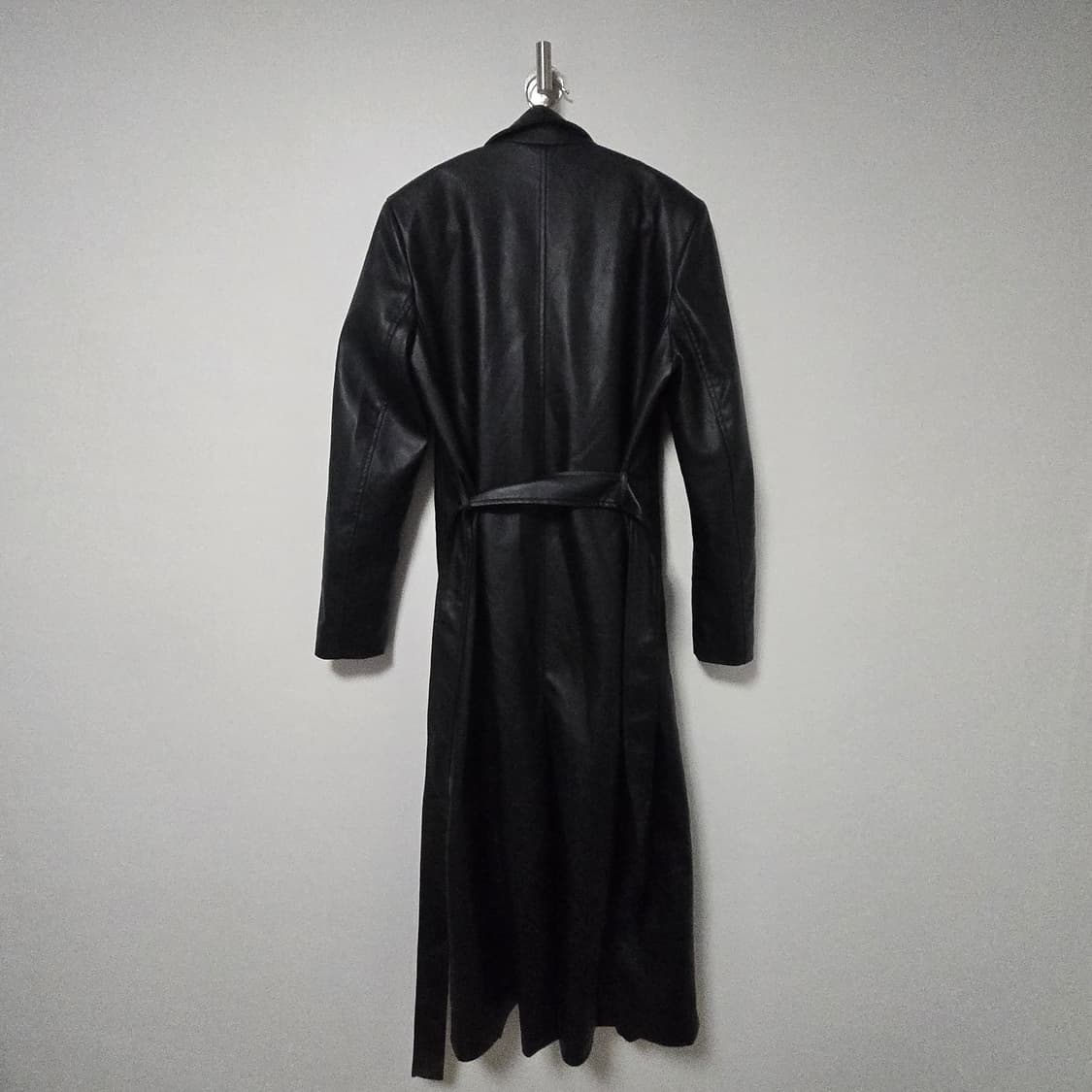 자라 에코레더 롱 코트 / 여성 코트/ 여자 코트  상품이미지7