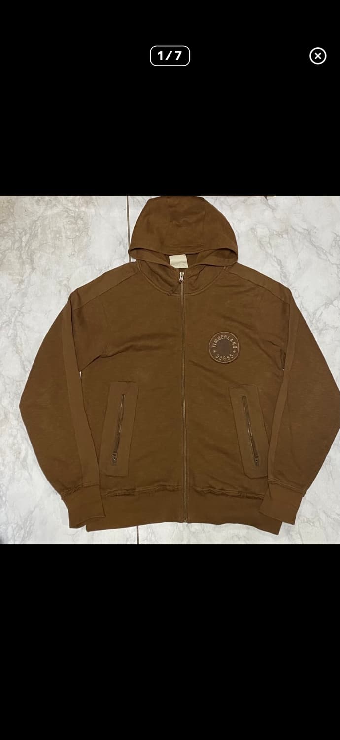 후드집업 된장색 상품이미지1