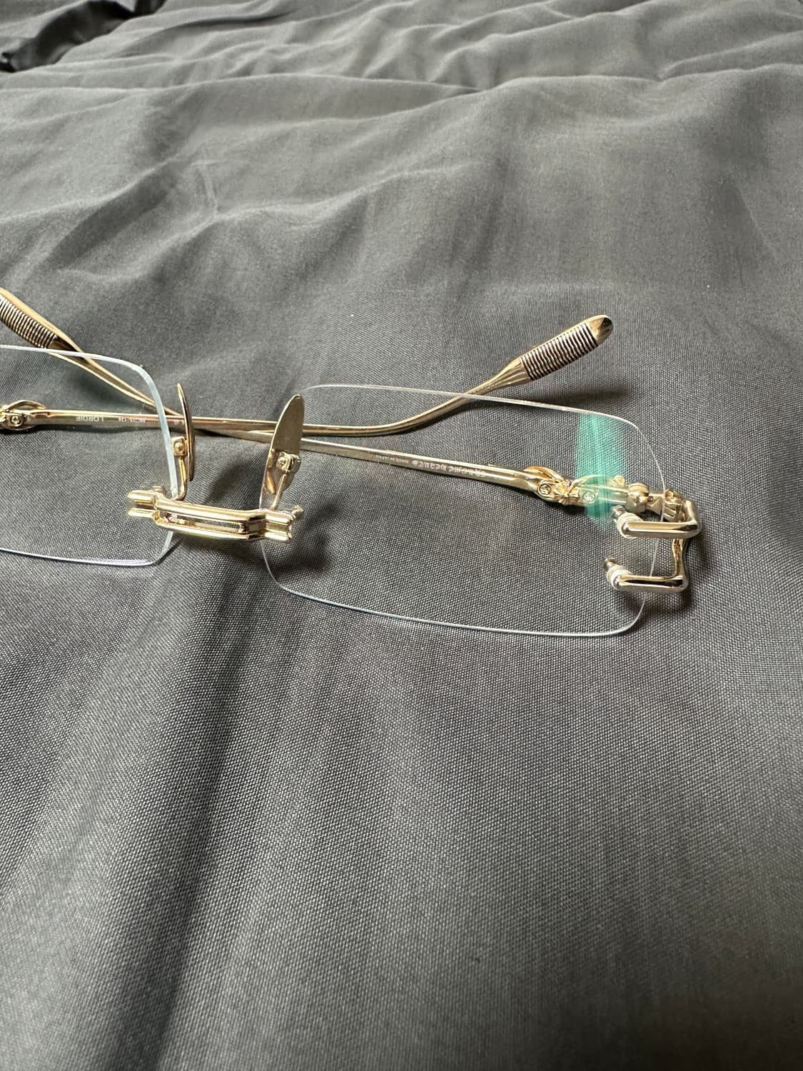 크롬하츠 안경 무테 로디 골드 렌즈 2종 상품이미지8