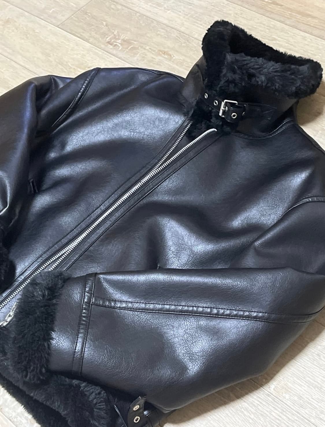 론트 무스탕 상품이미지1