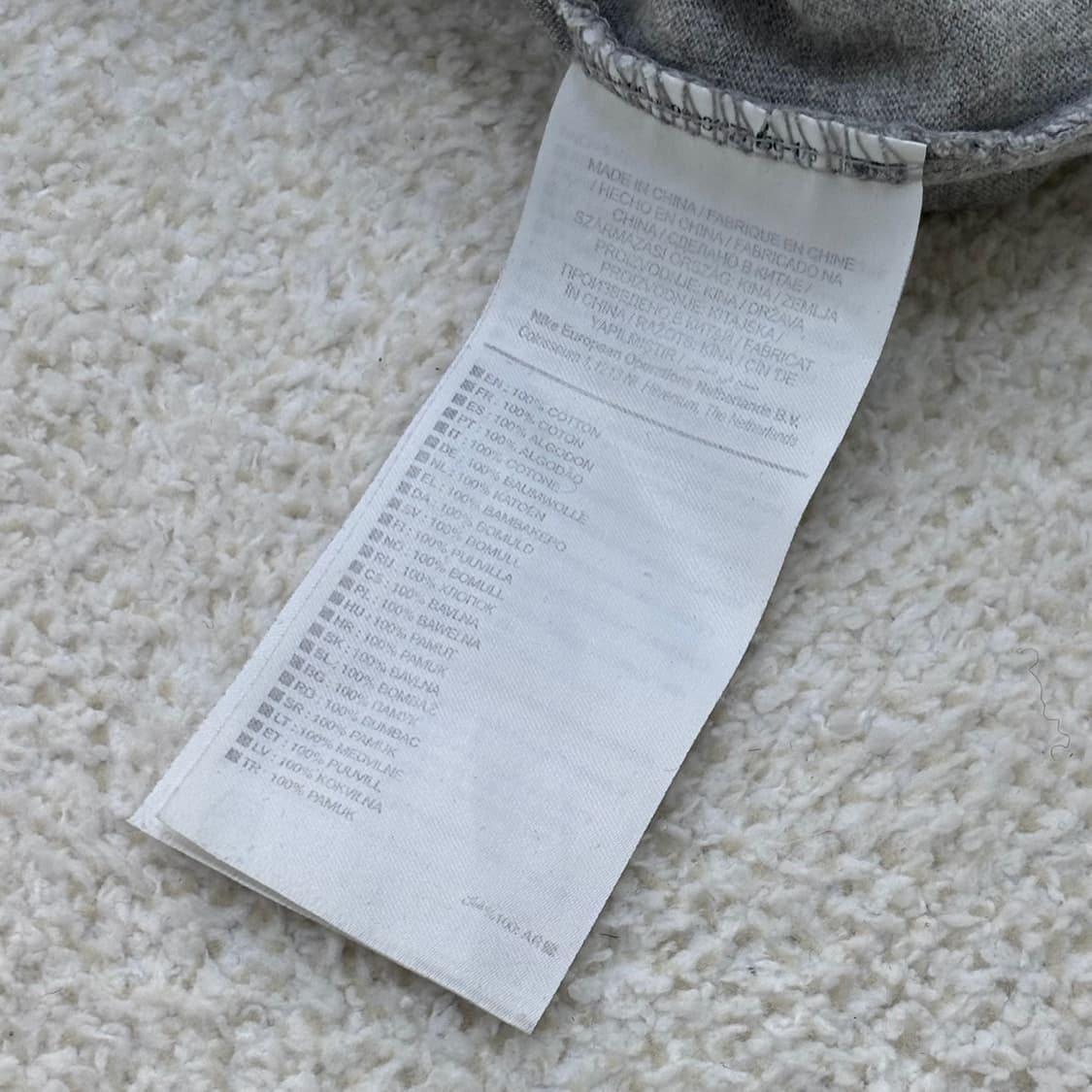 L 나이키 스몰로고 반팔 티셔츠 0309E 상품이미지4