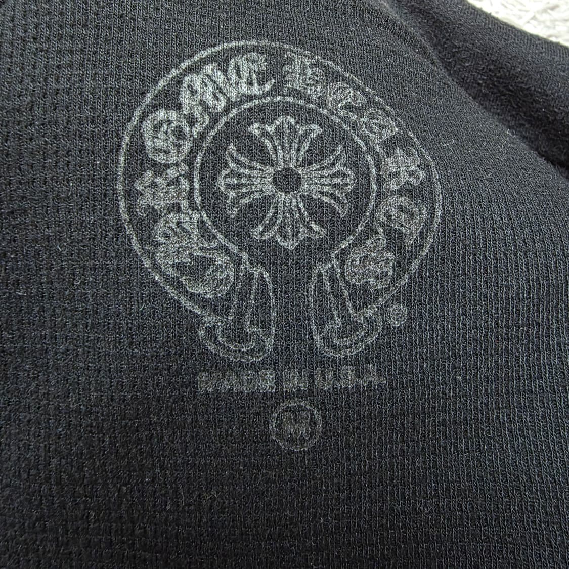 {클로젯}[M]크롬하츠 홀스슈 플로랄 헤비웨이트 후드집업 자켓 상품이미지8