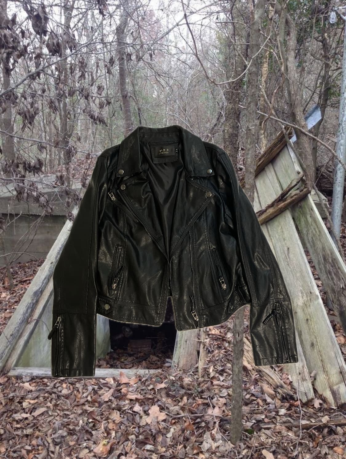 Vintage leather jacket 상품이미지1