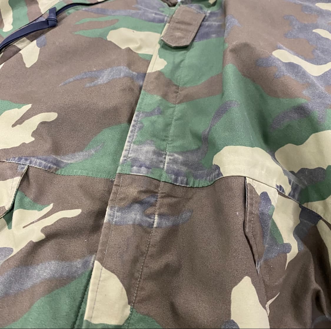 90s 미군 고어텍스 바람막이 DCU 파카 L 상품이미지5