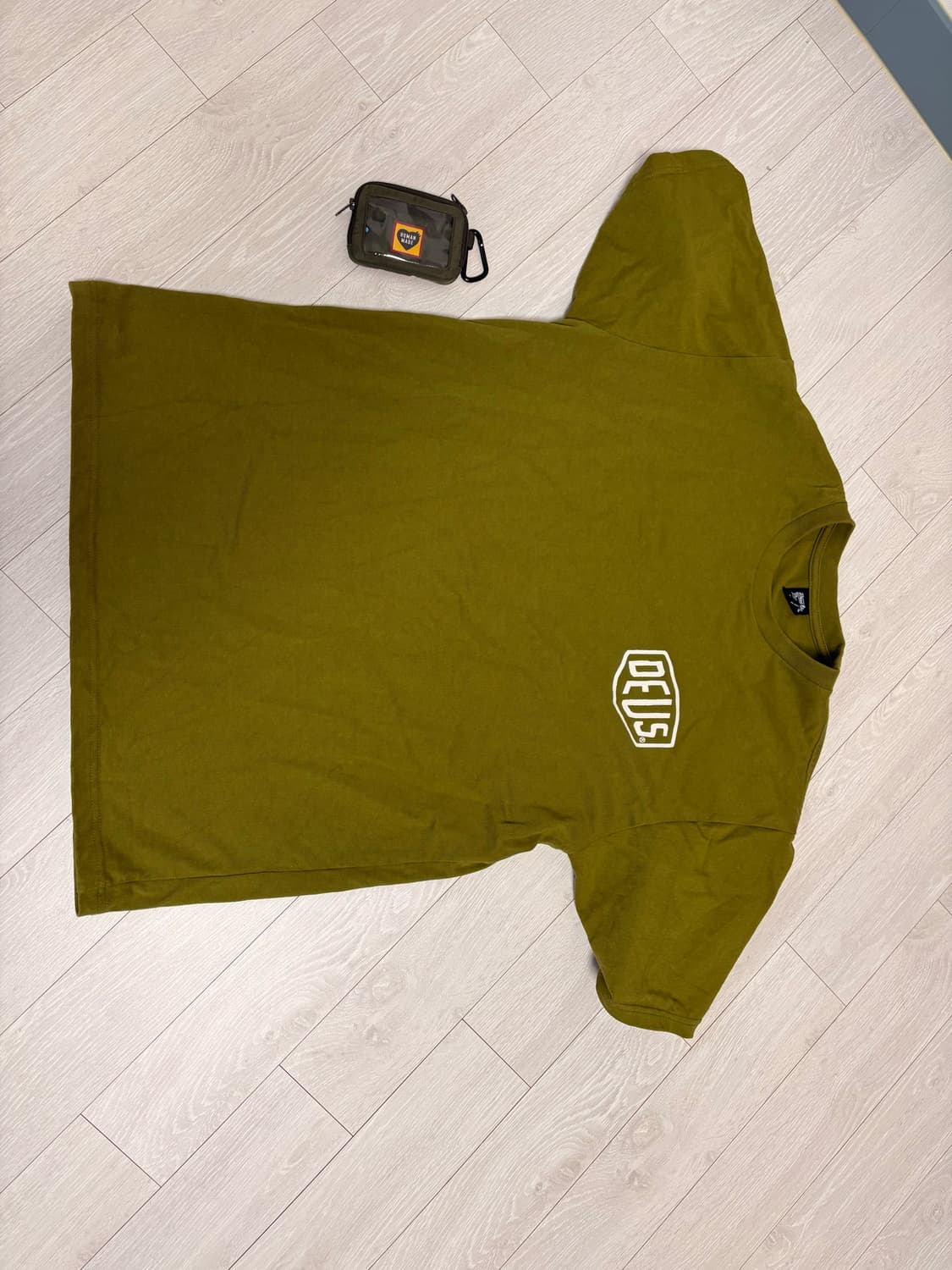 (크림) 데우스 마키나 그린 반팔 M 상품이미지2