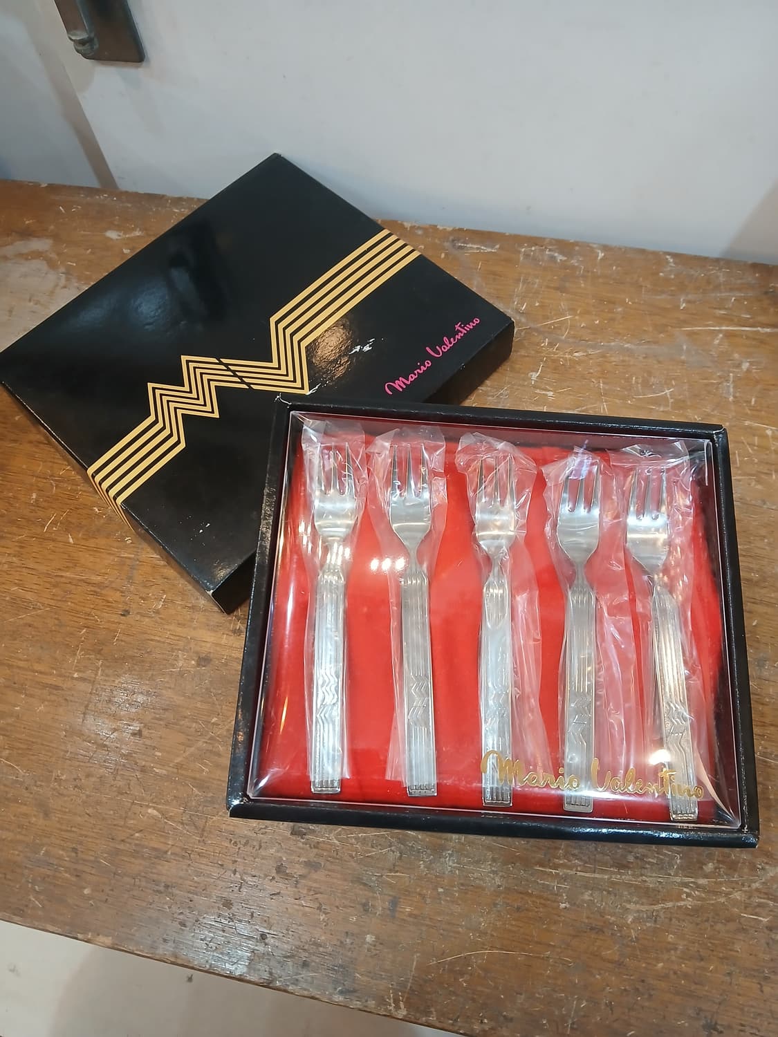 빈티지 마리오 발렌티노 티포크 5P셋트 상품이미지1